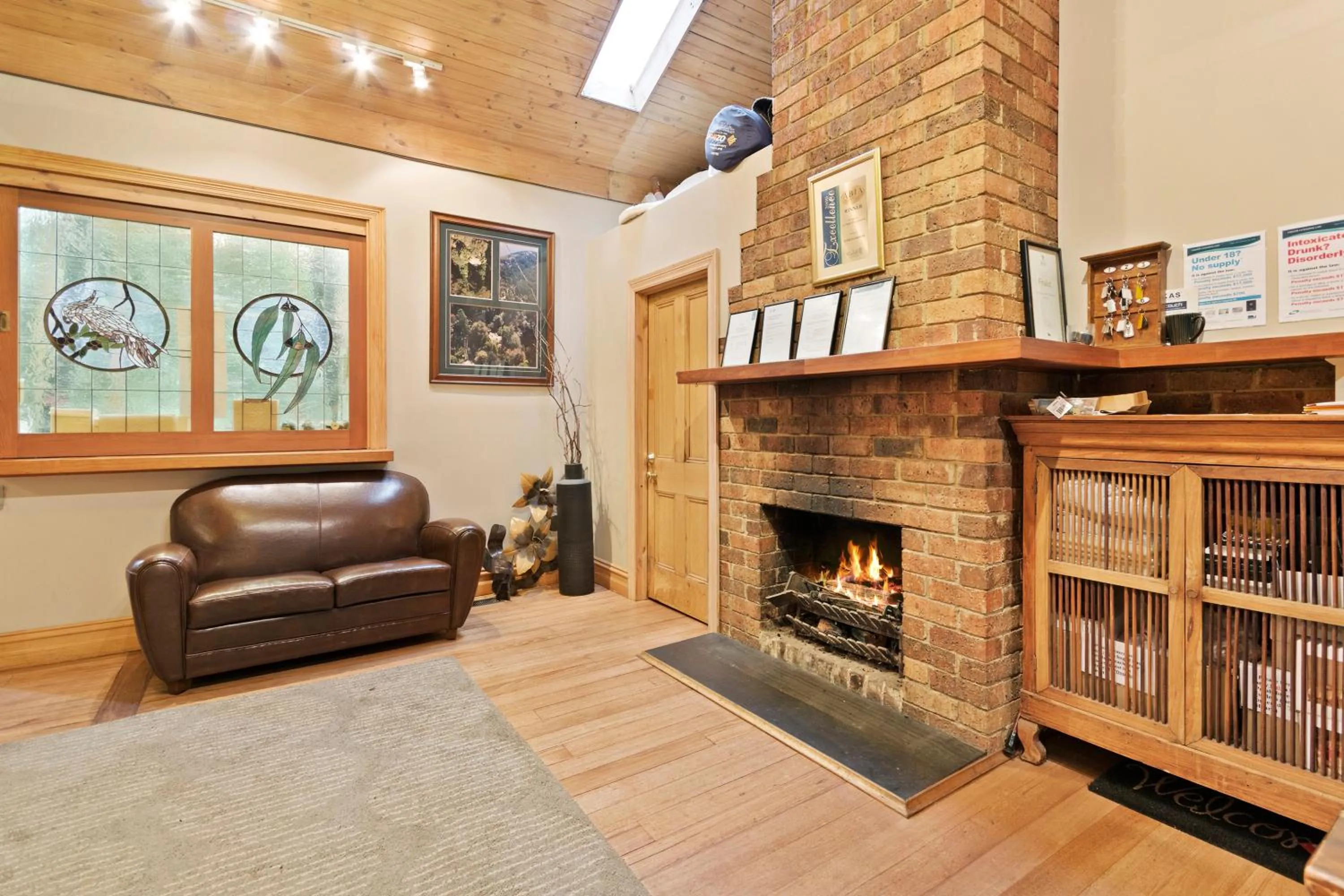 Lobby or reception in Linden Gardens Rainforest Retreat