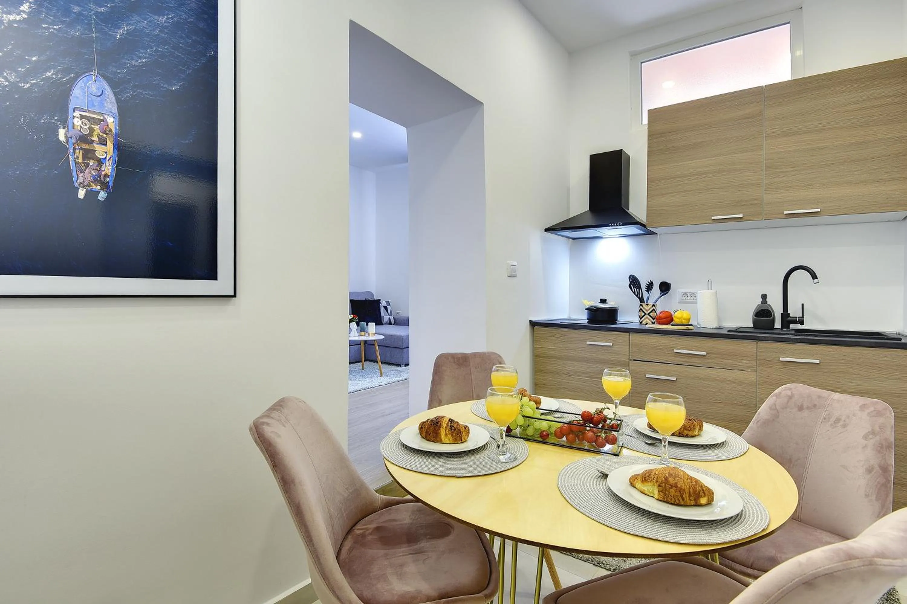 Food close-up in D&A Central Luxury Apartments with FREE Parking