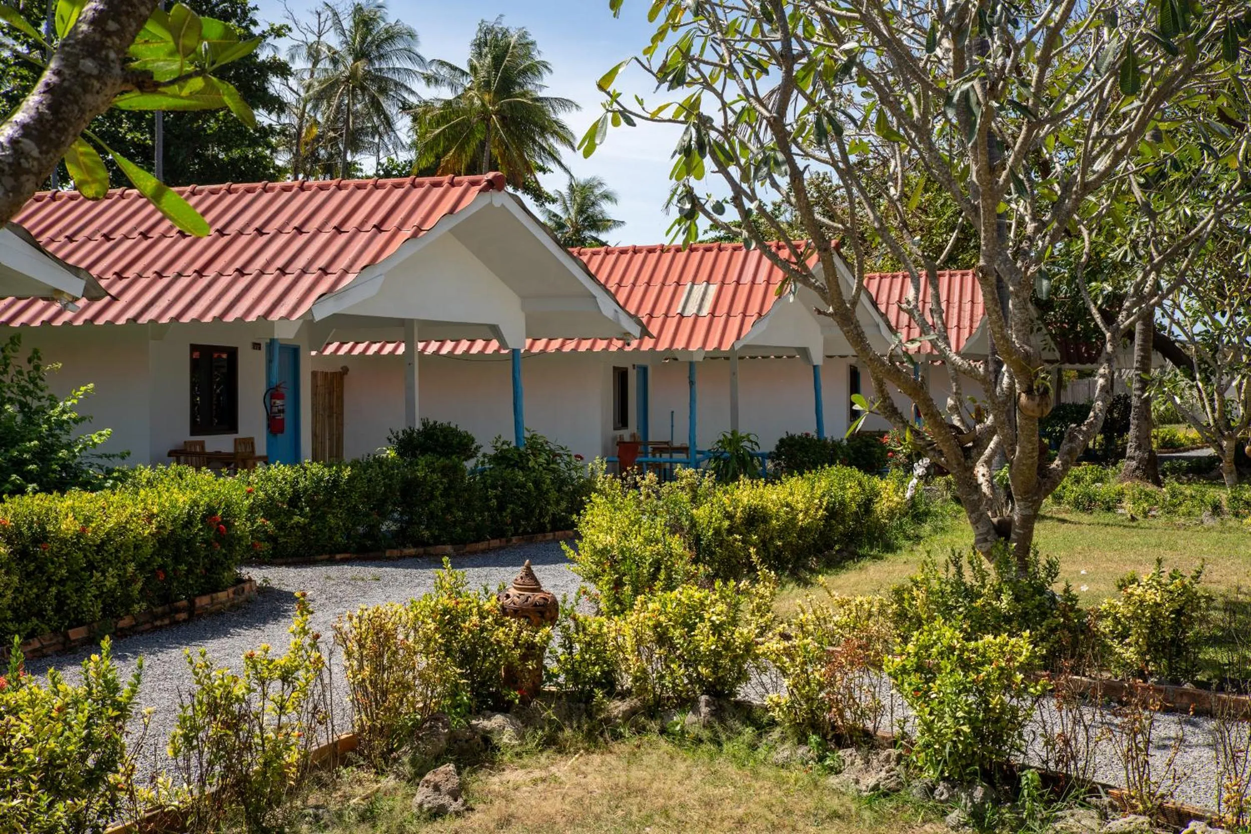 Garden view in Isara Lanta Beach Resort