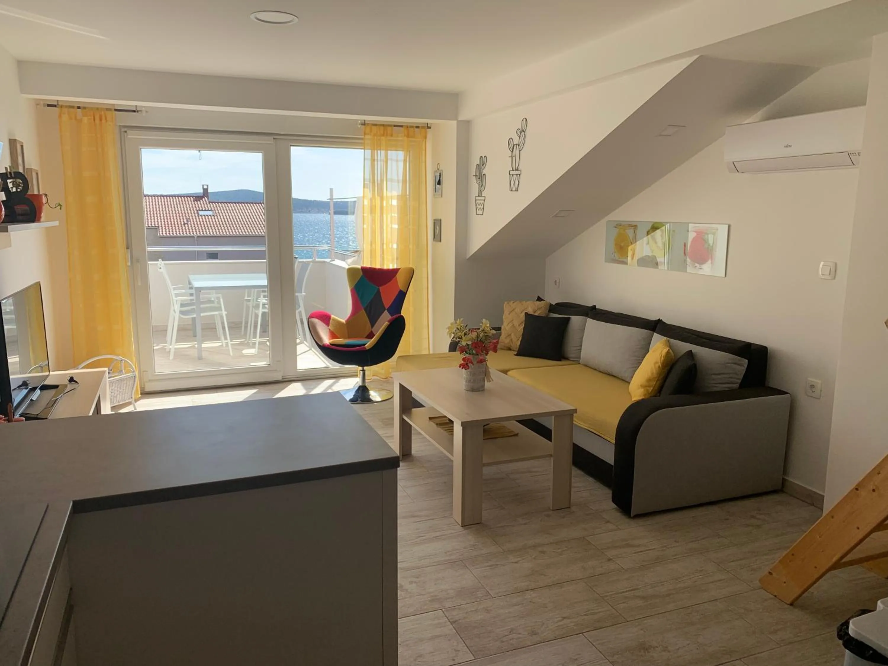 Living room in Apartments Lucie