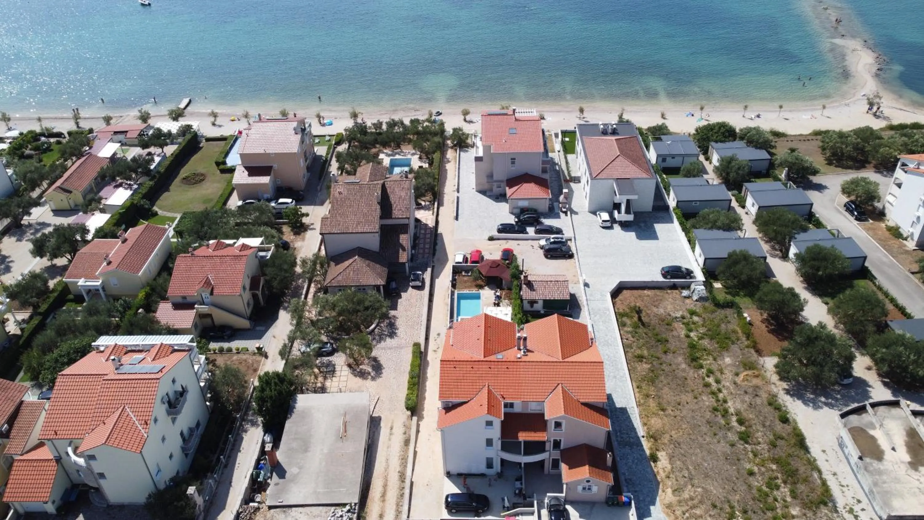 Bird's eye view in Apartments Lucie