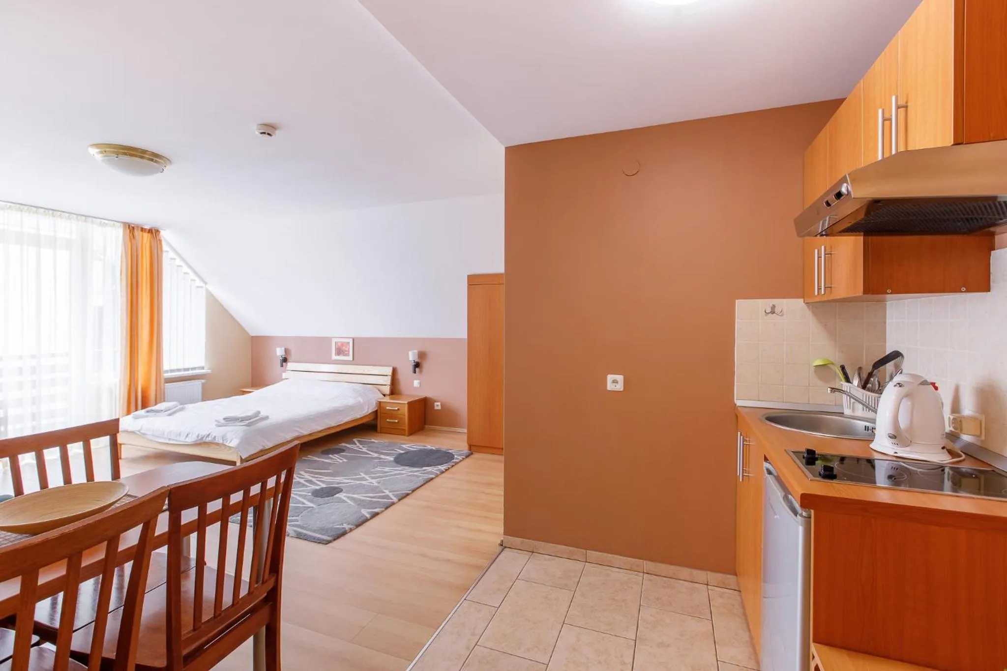 Photo of the whole room, Bed in Viešbutis Prie Fontano