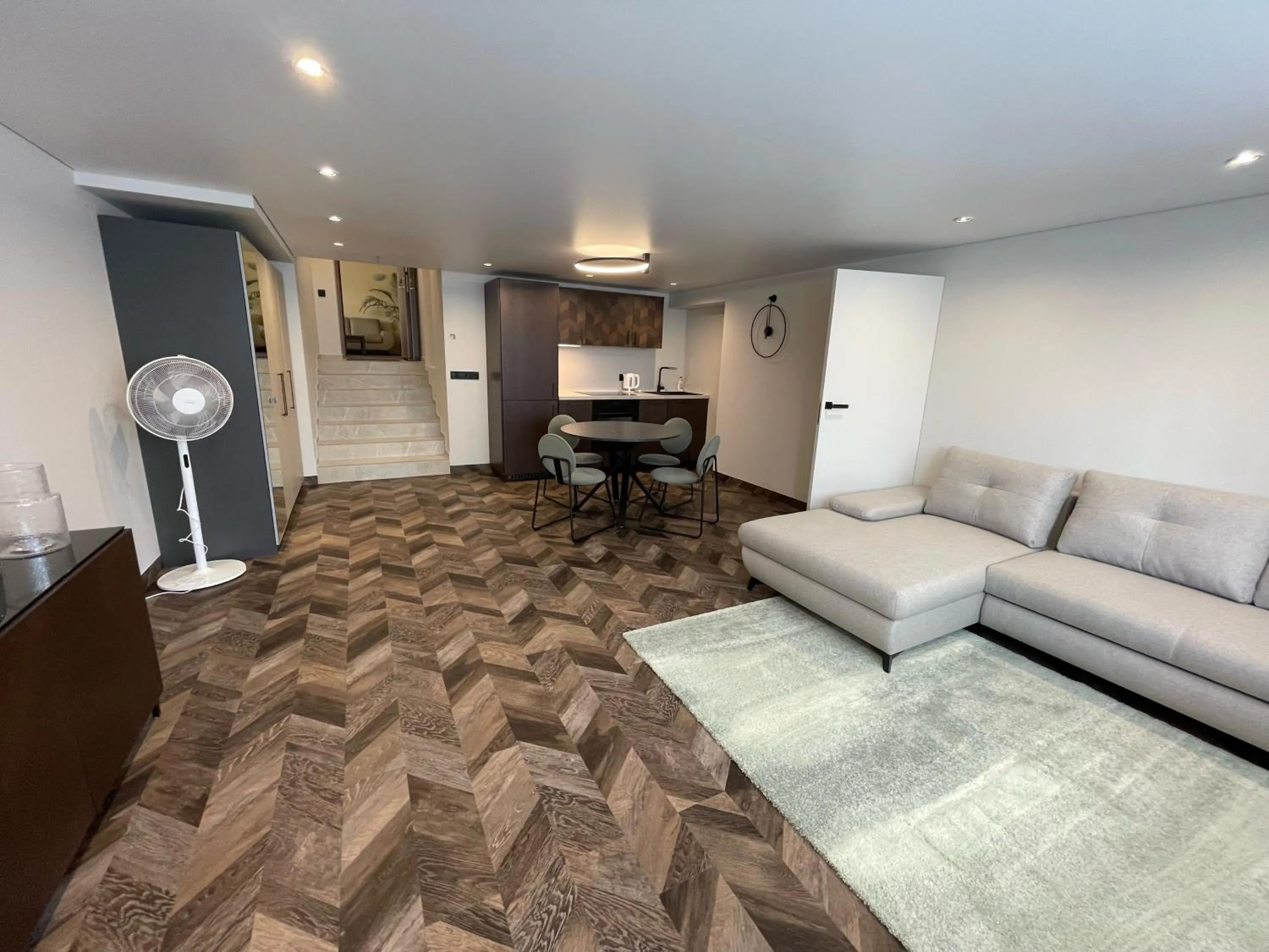 Living room in Viešbutis Prie Fontano