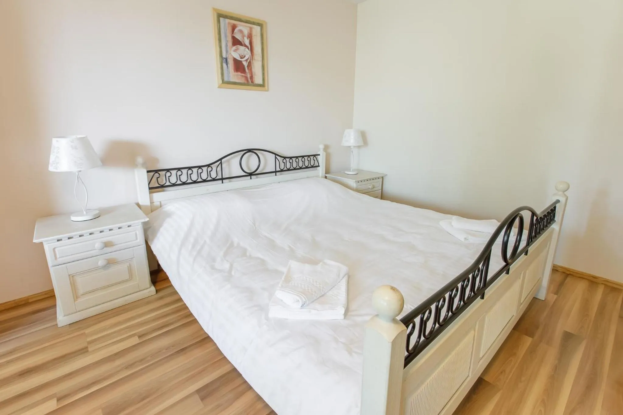 Bed in Viešbutis Prie Fontano