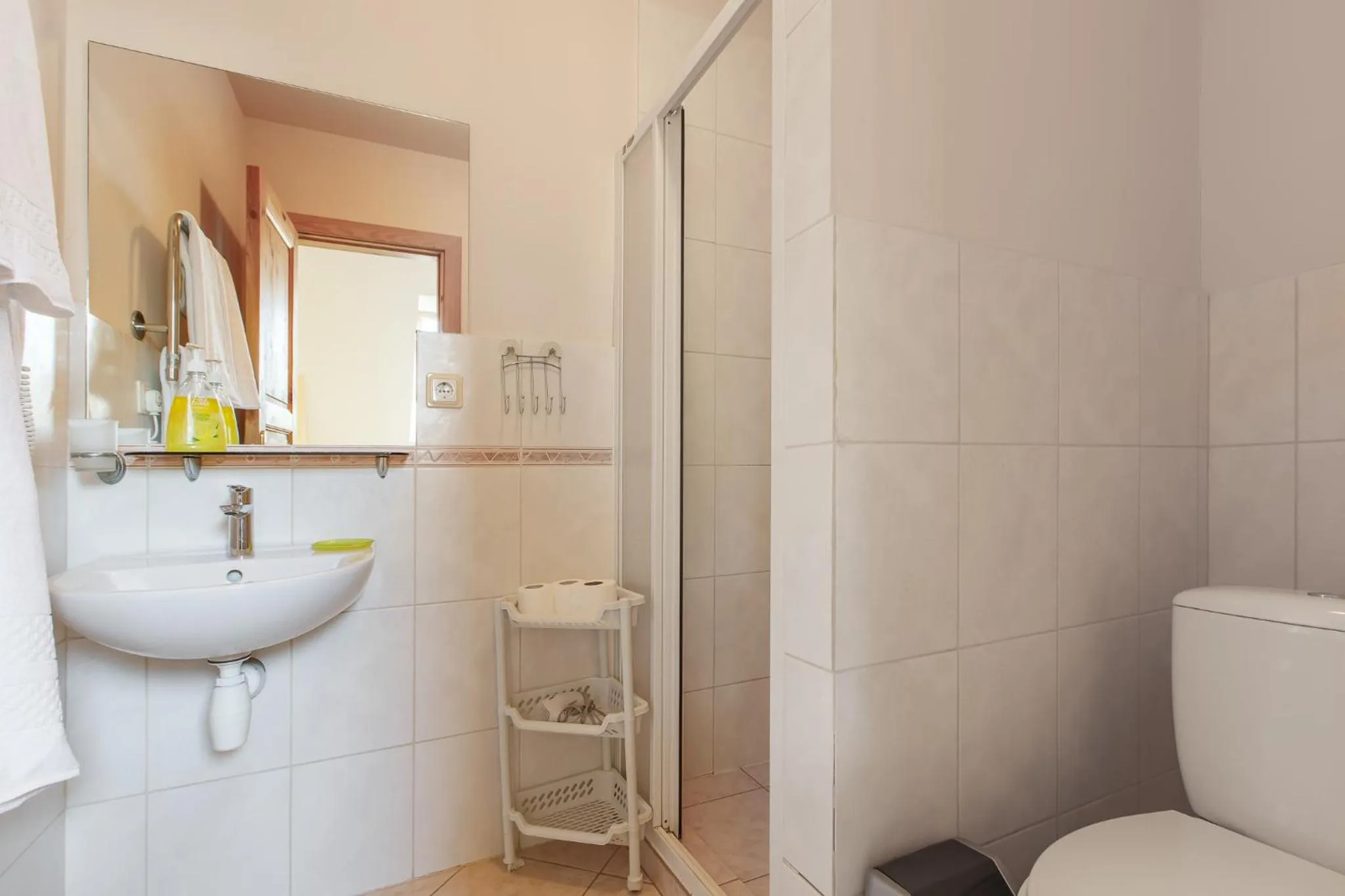 Bathroom in Viešbutis Prie Fontano