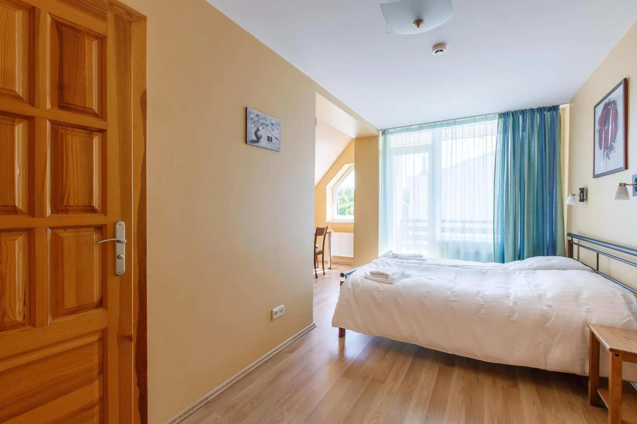 Photo of the whole room, Bed in Viešbutis Prie Fontano