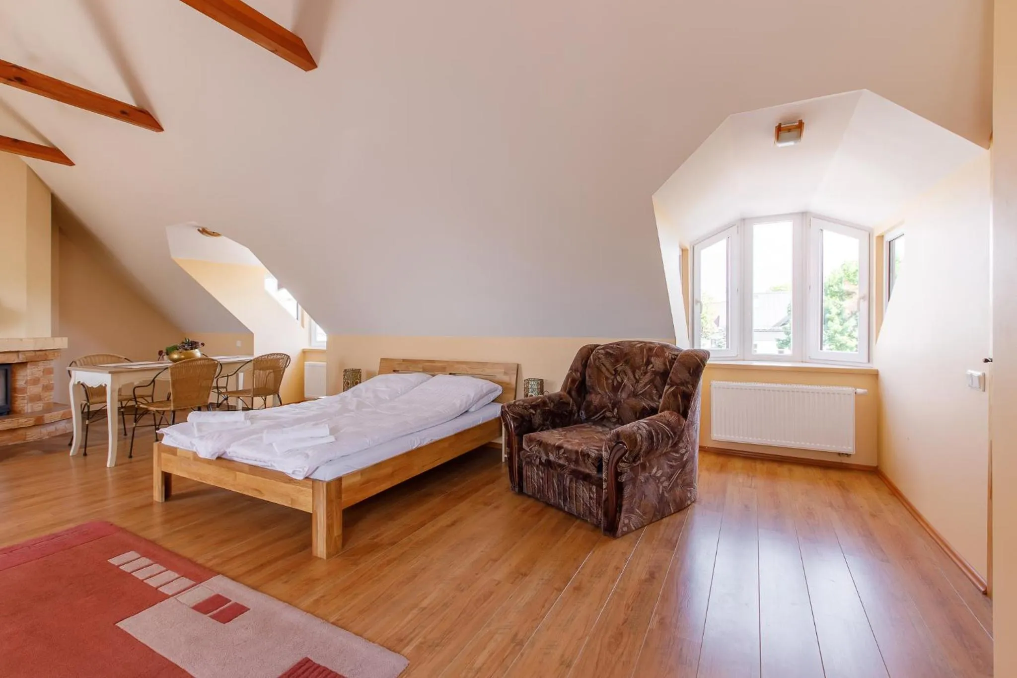 Photo of the whole room, Bed in Viešbutis Prie Fontano