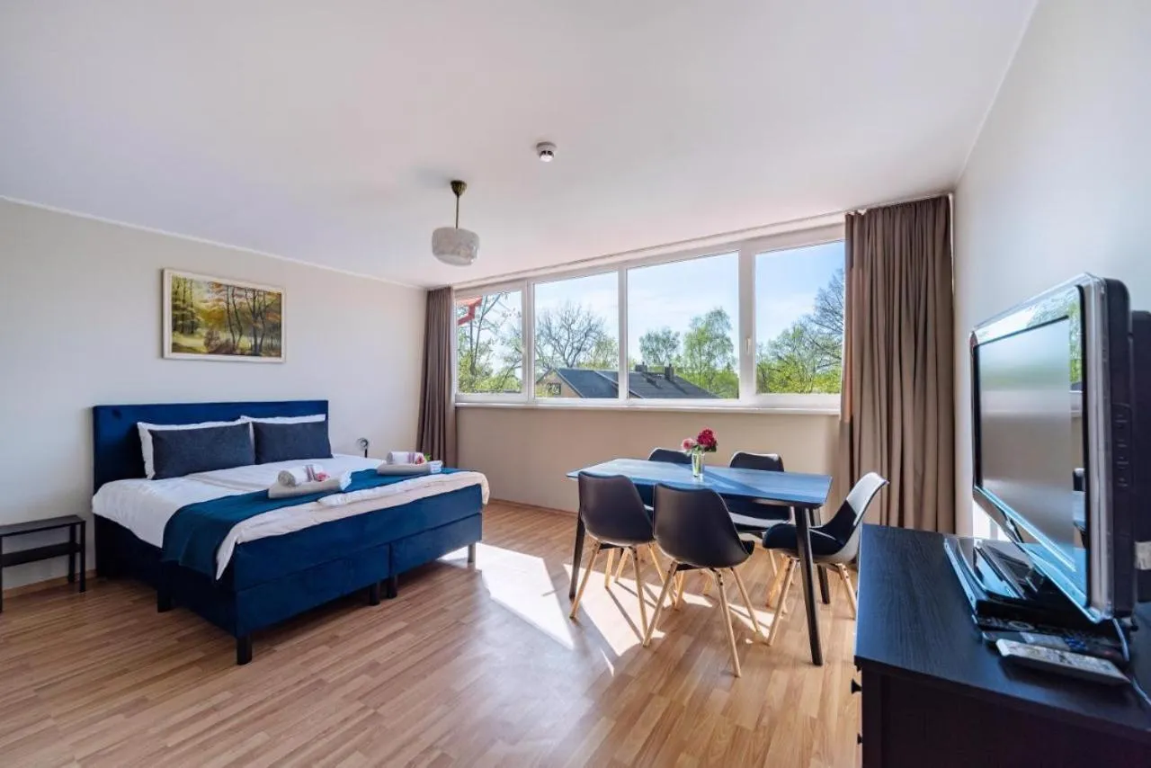 Bed in Viešbutis Prie Fontano