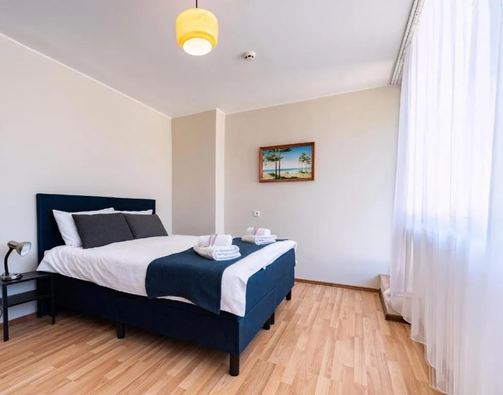 Bed in Viešbutis Prie Fontano