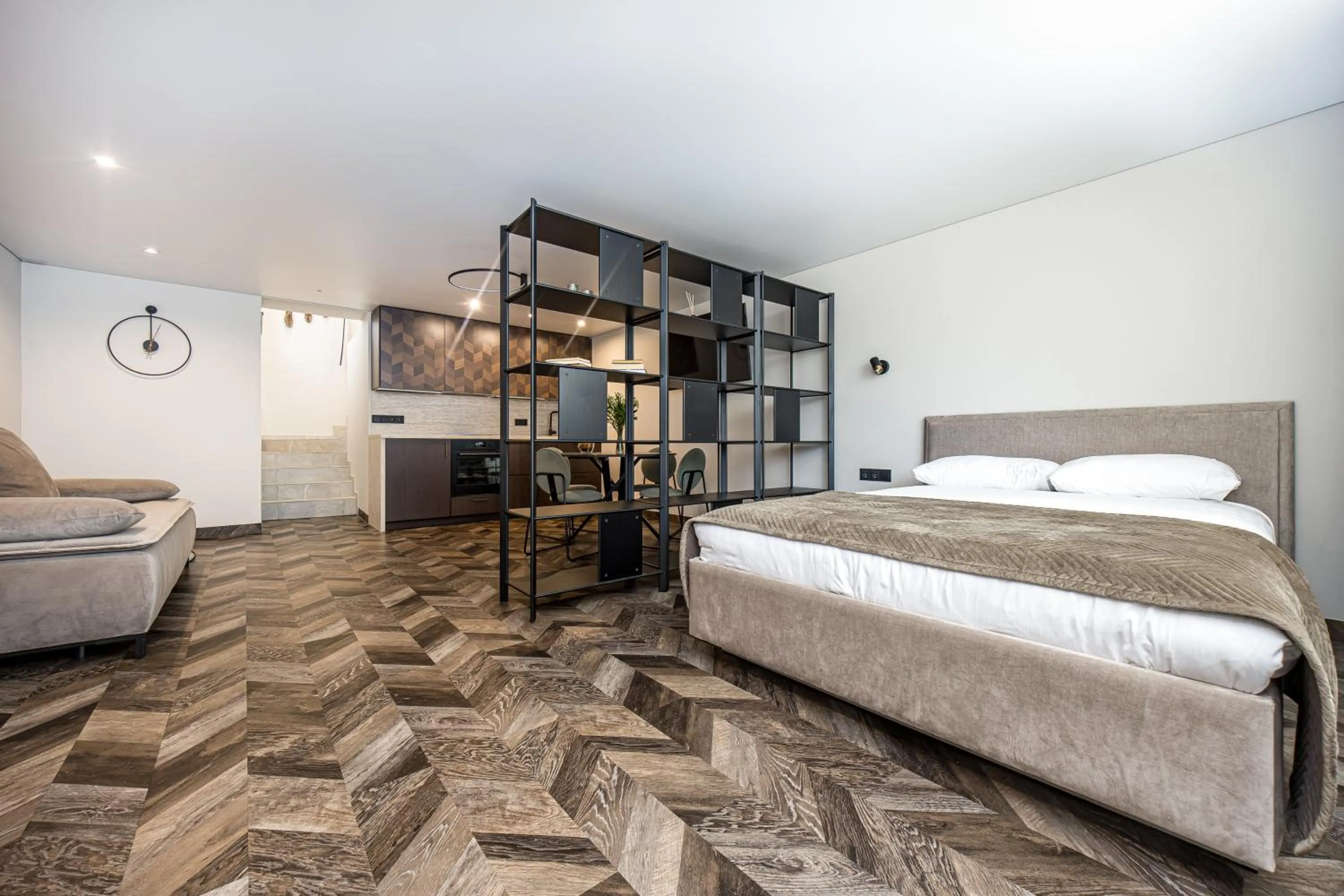 Bed in Viešbutis Prie Fontano