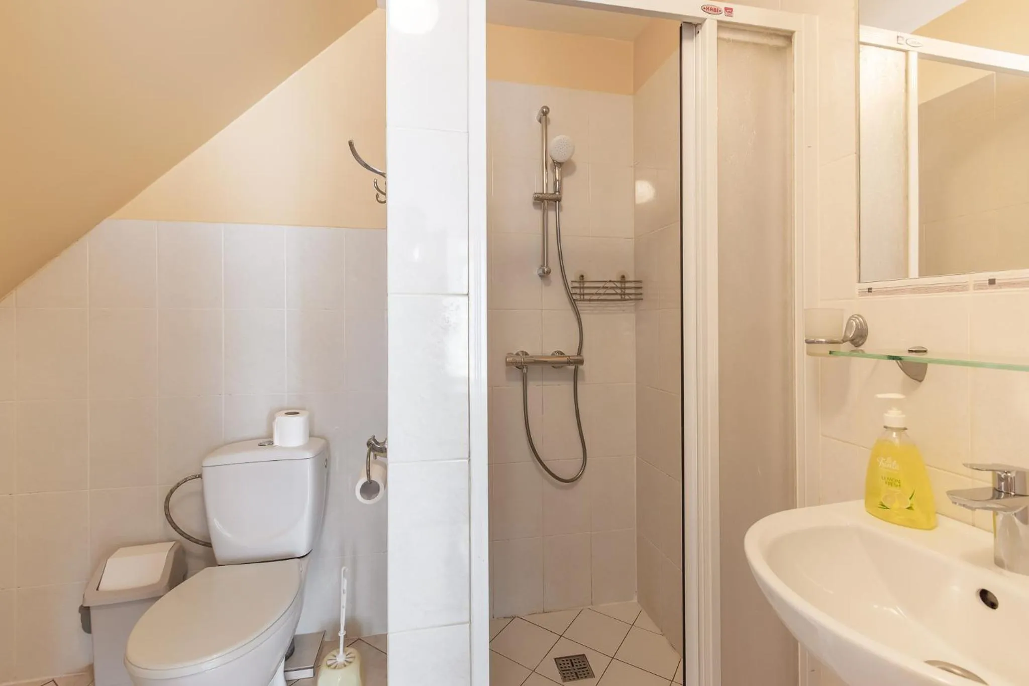 Bathroom in Viešbutis Prie Fontano