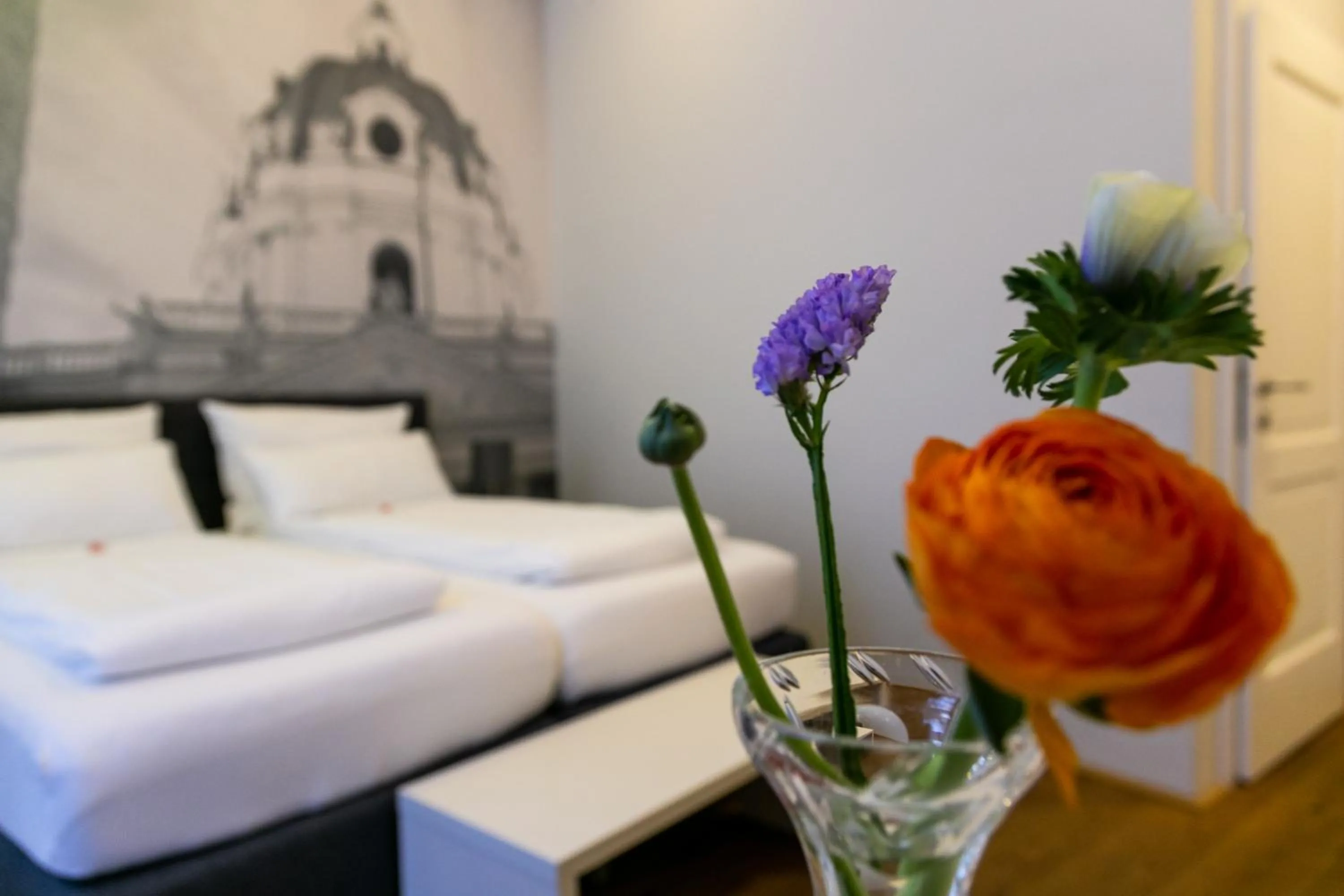 Staff, Bed in Room 55