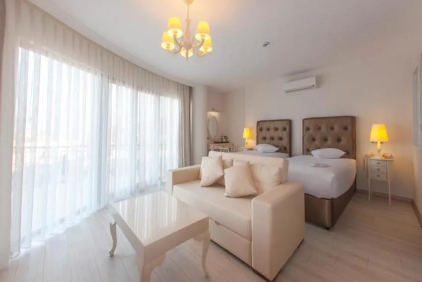 Bed in Motali Life Hotel