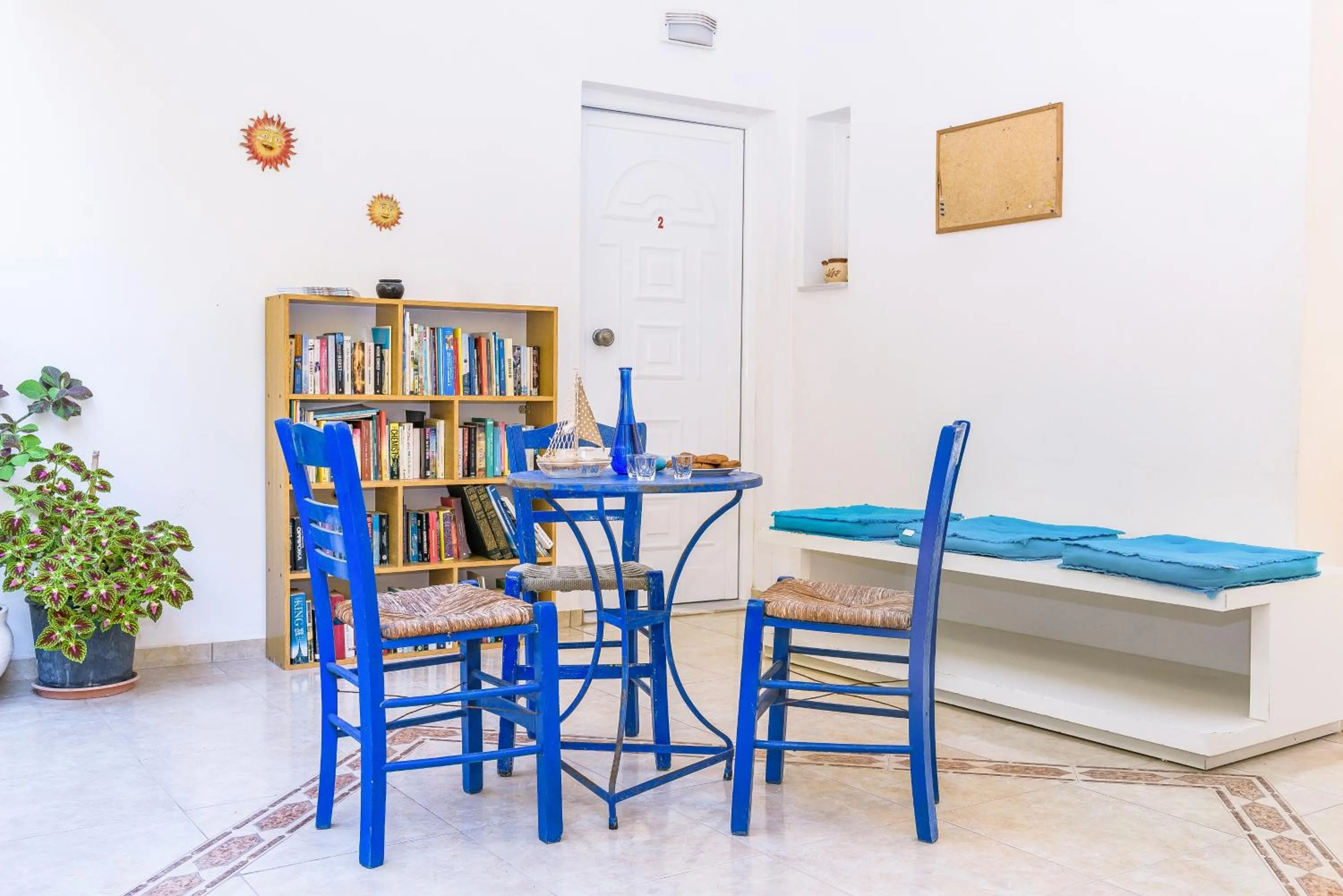 Library in Kalyves Bay