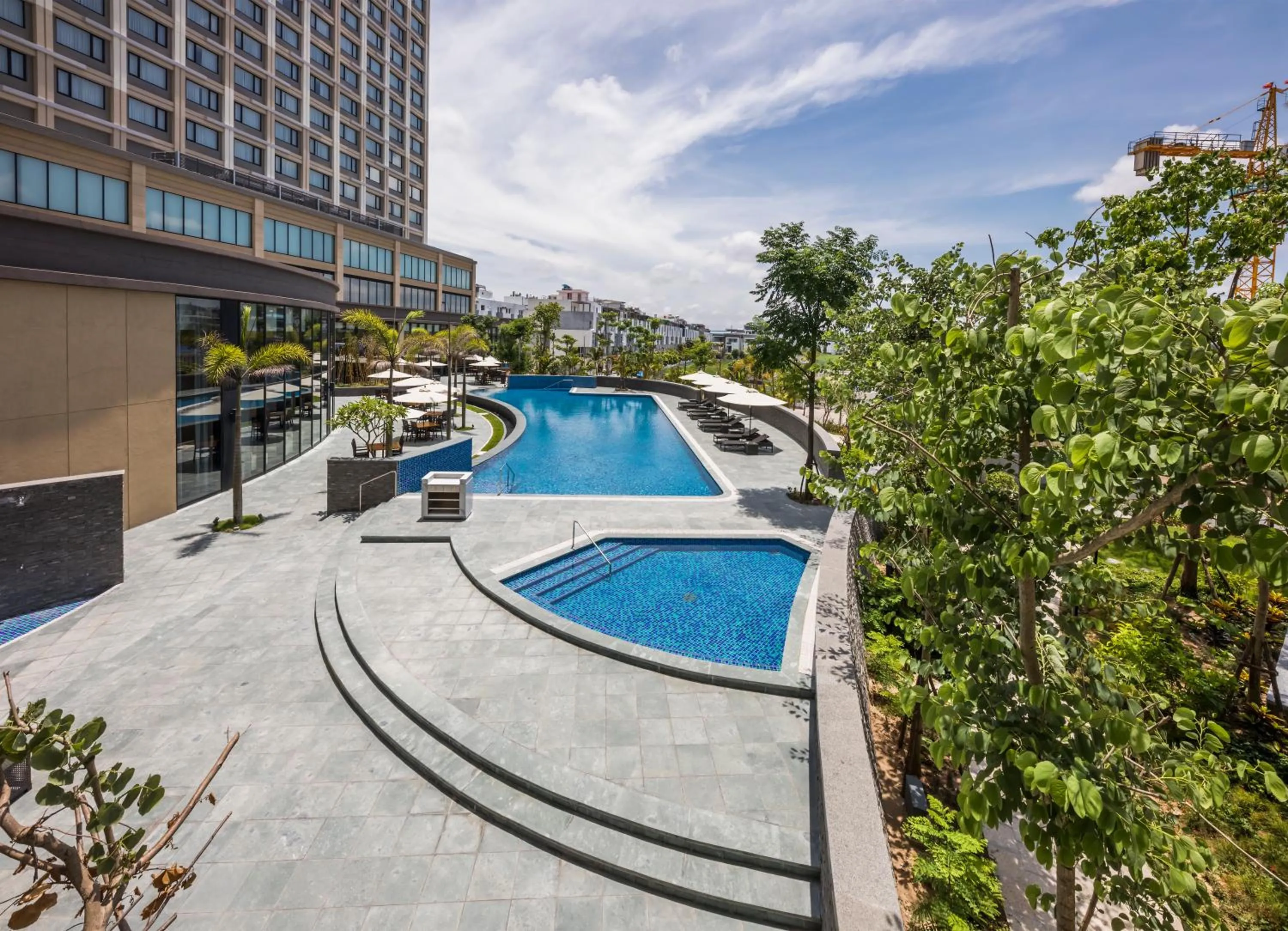 Swimming pool in Roygent Parks Hai Phong