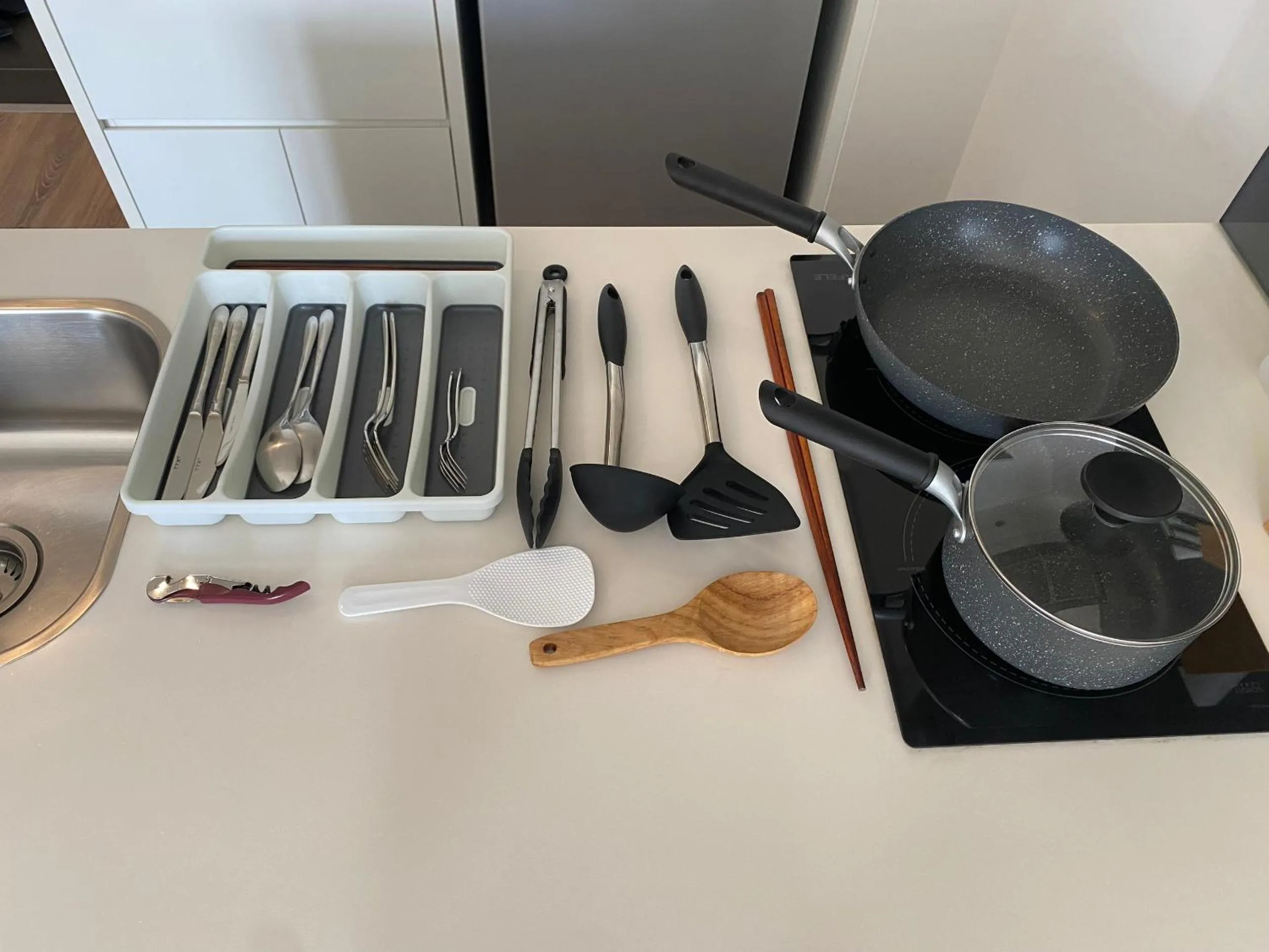 kitchen in Roygent Parks Hai Phong