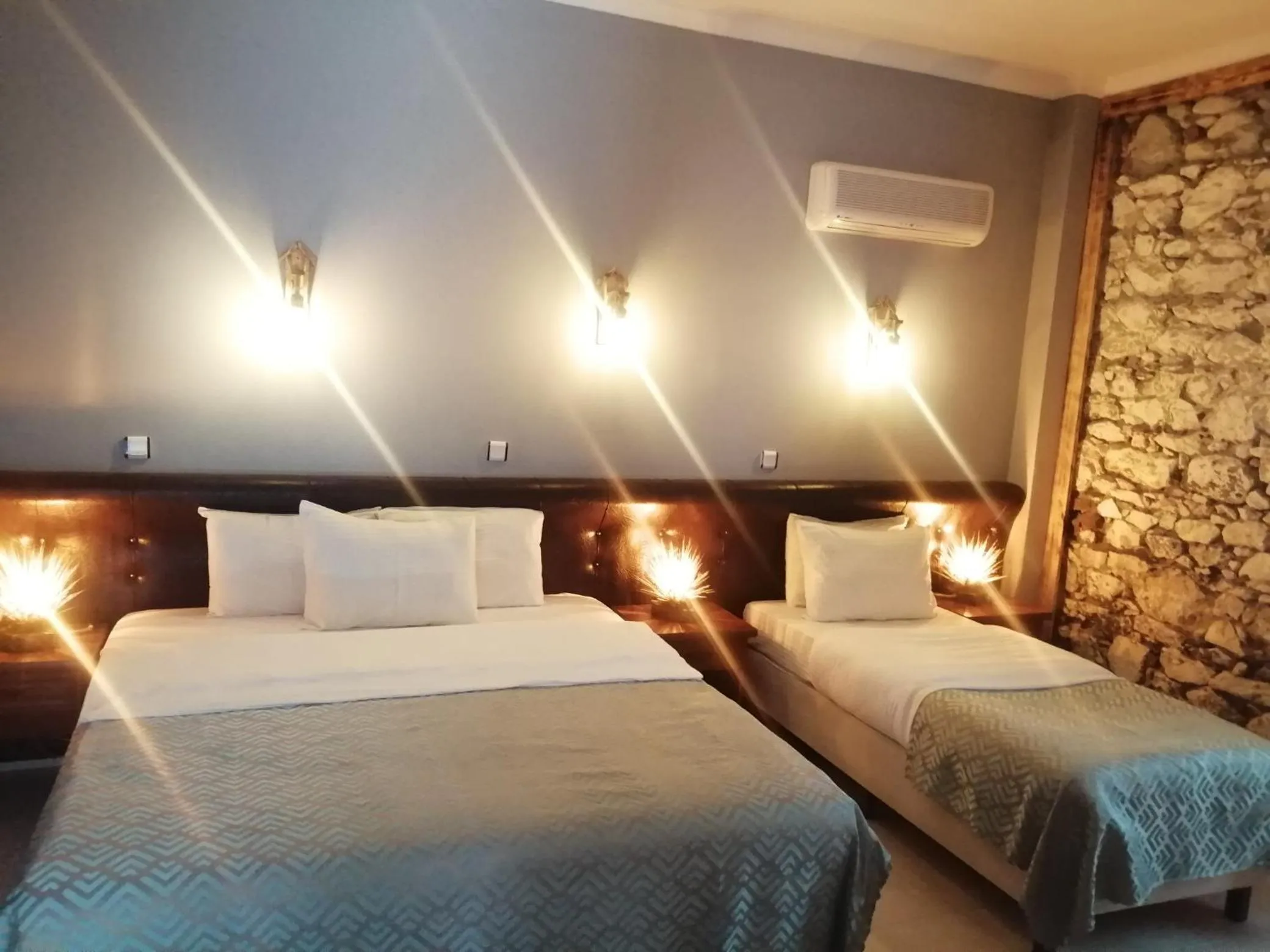 Bed in Bacahan Hotel