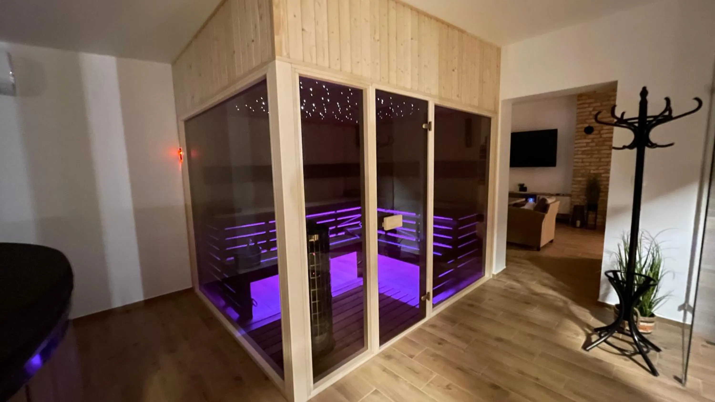 Sauna in Kukorica Csárda Apartman