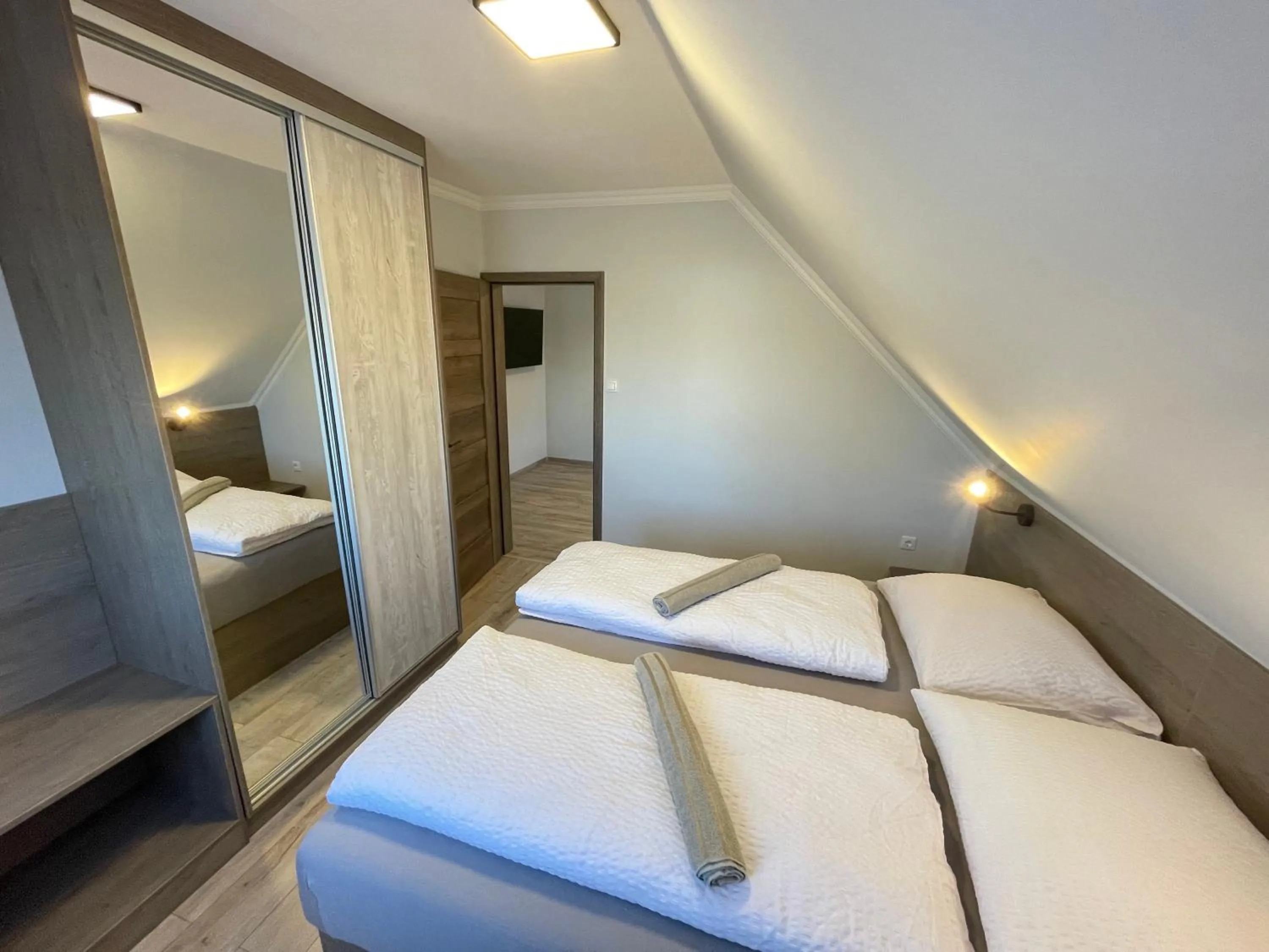 Bedroom, Bed in Kukorica Csárda Apartman