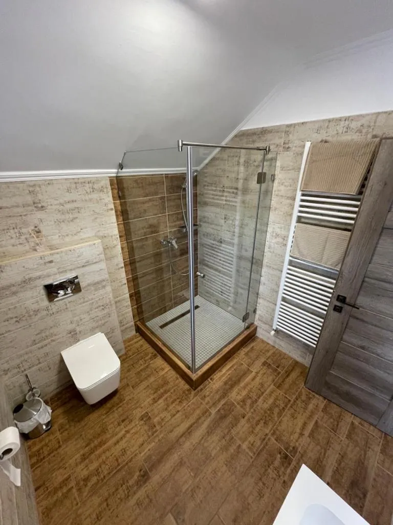 Bathroom in Kukorica Csárda Apartman