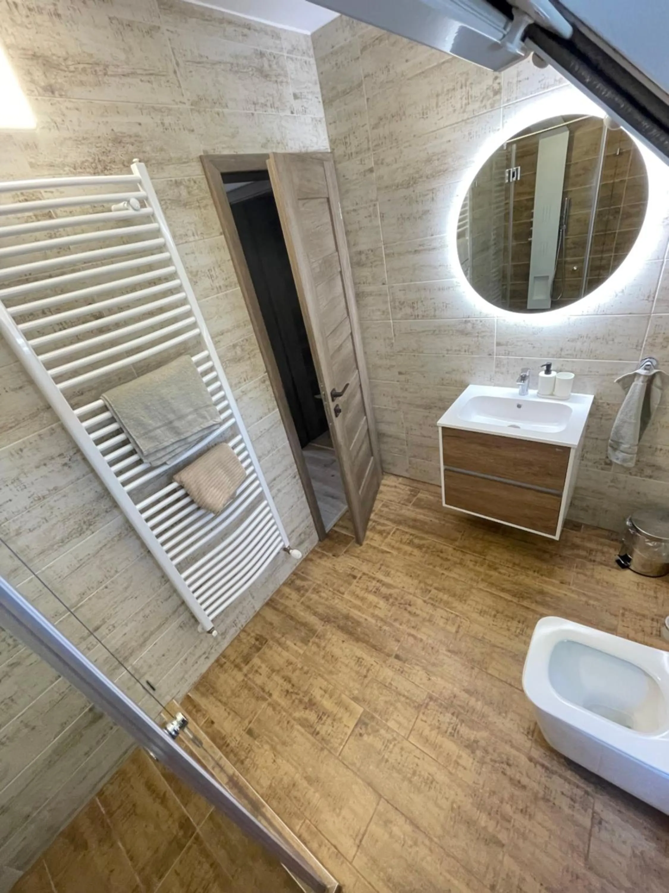 Bathroom in Kukorica Csárda Apartman