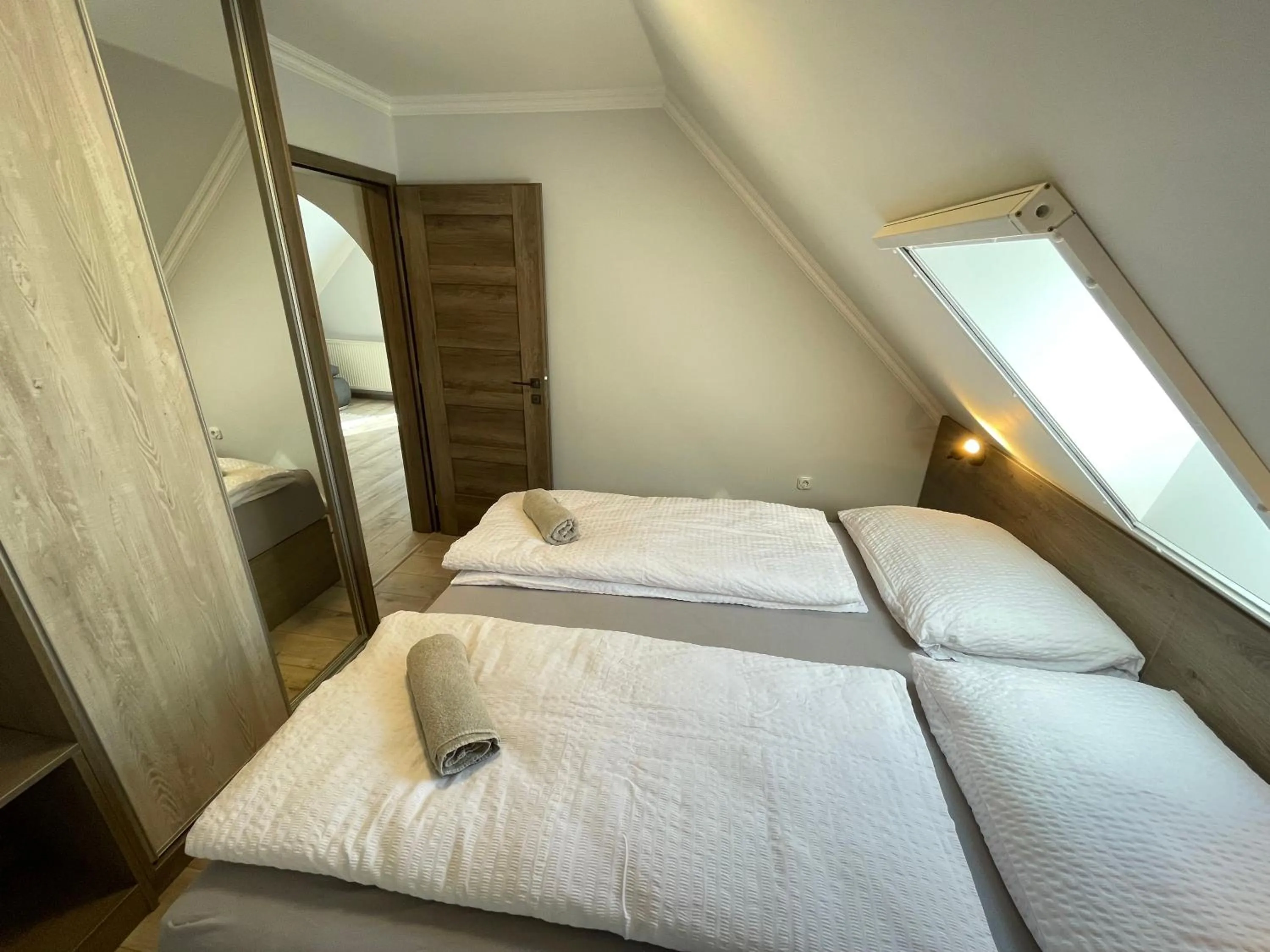 Bed in Kukorica Csárda Apartman