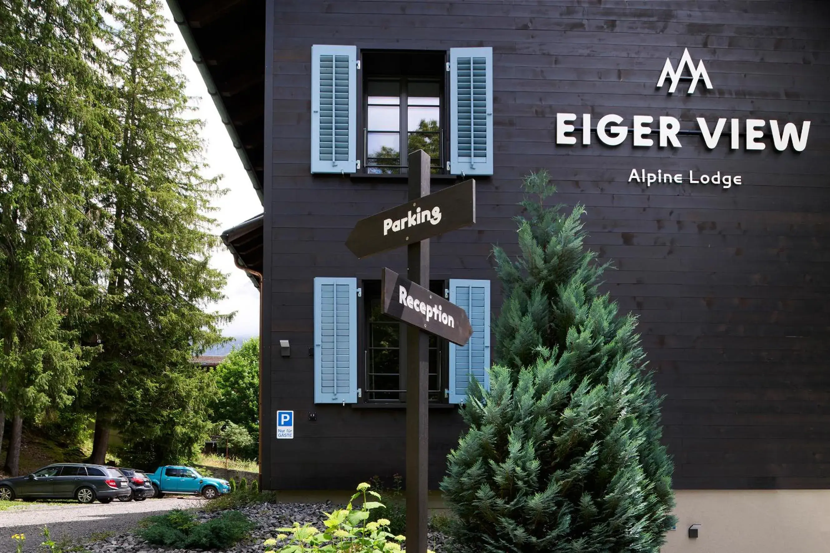 Property building in Eiger View Alpine Lodge Property building in Eiger View Alpine Lodge