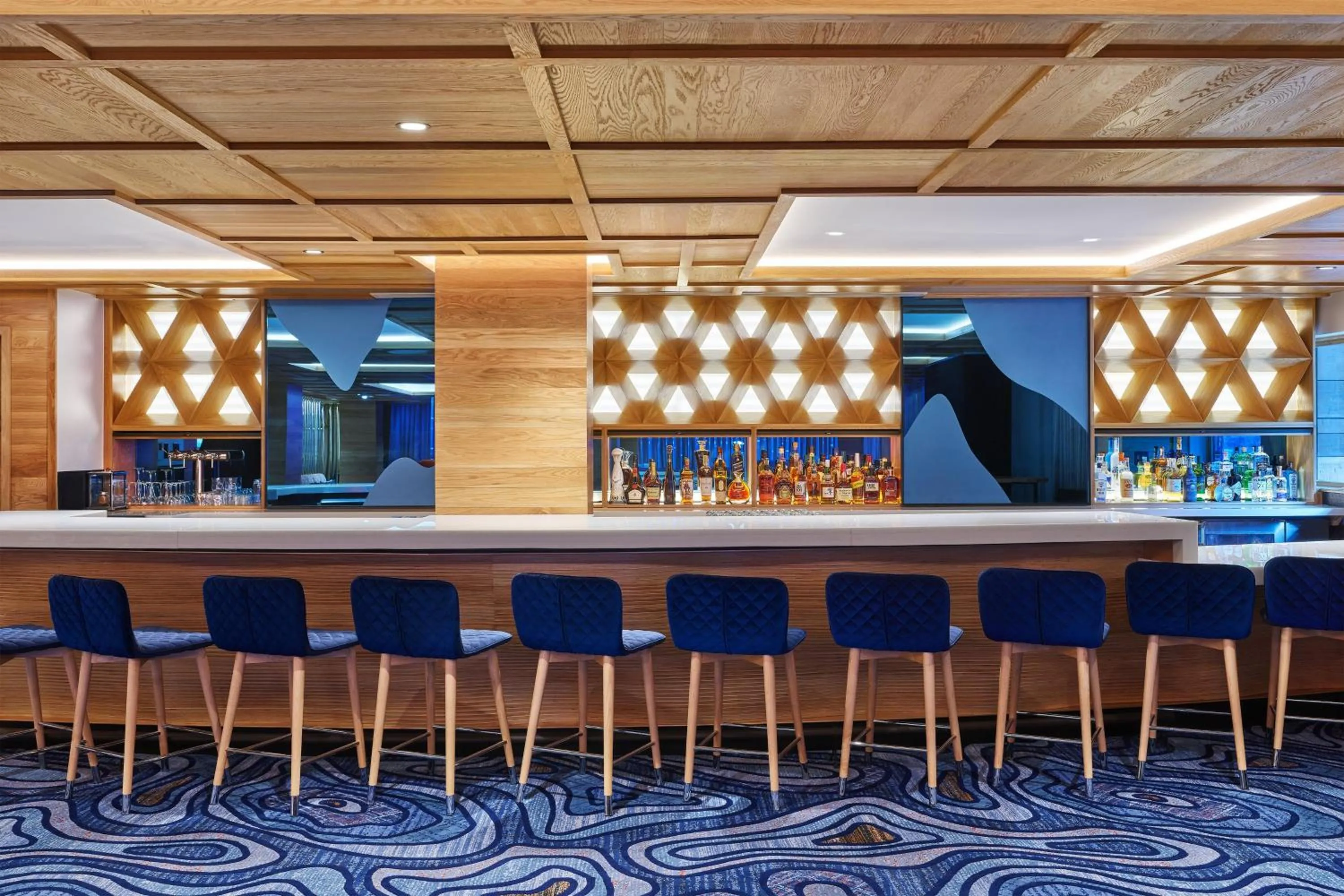 Living room in The Sky Residences at W Aspen