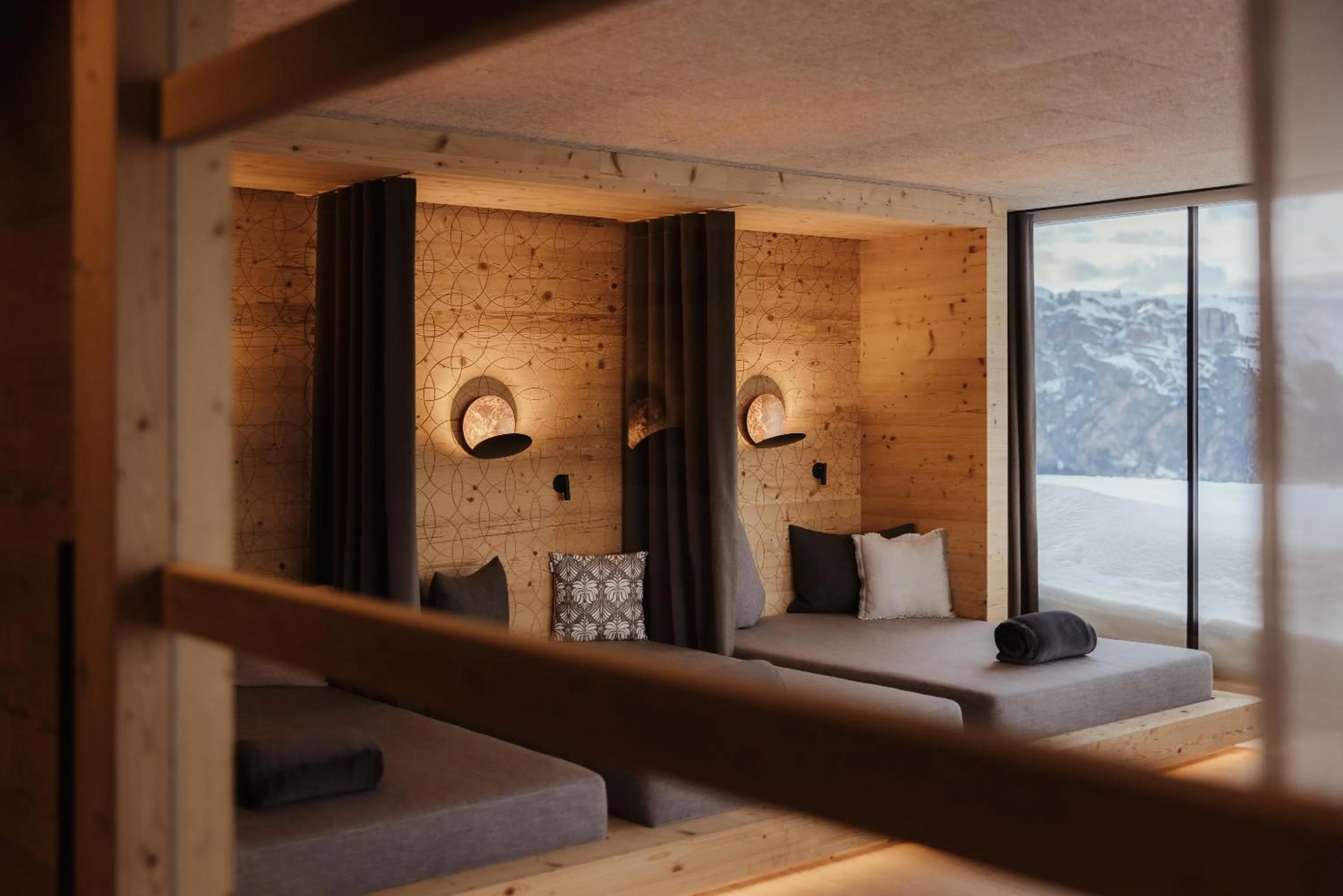 Bed in Rifugio Alpino Pralongià