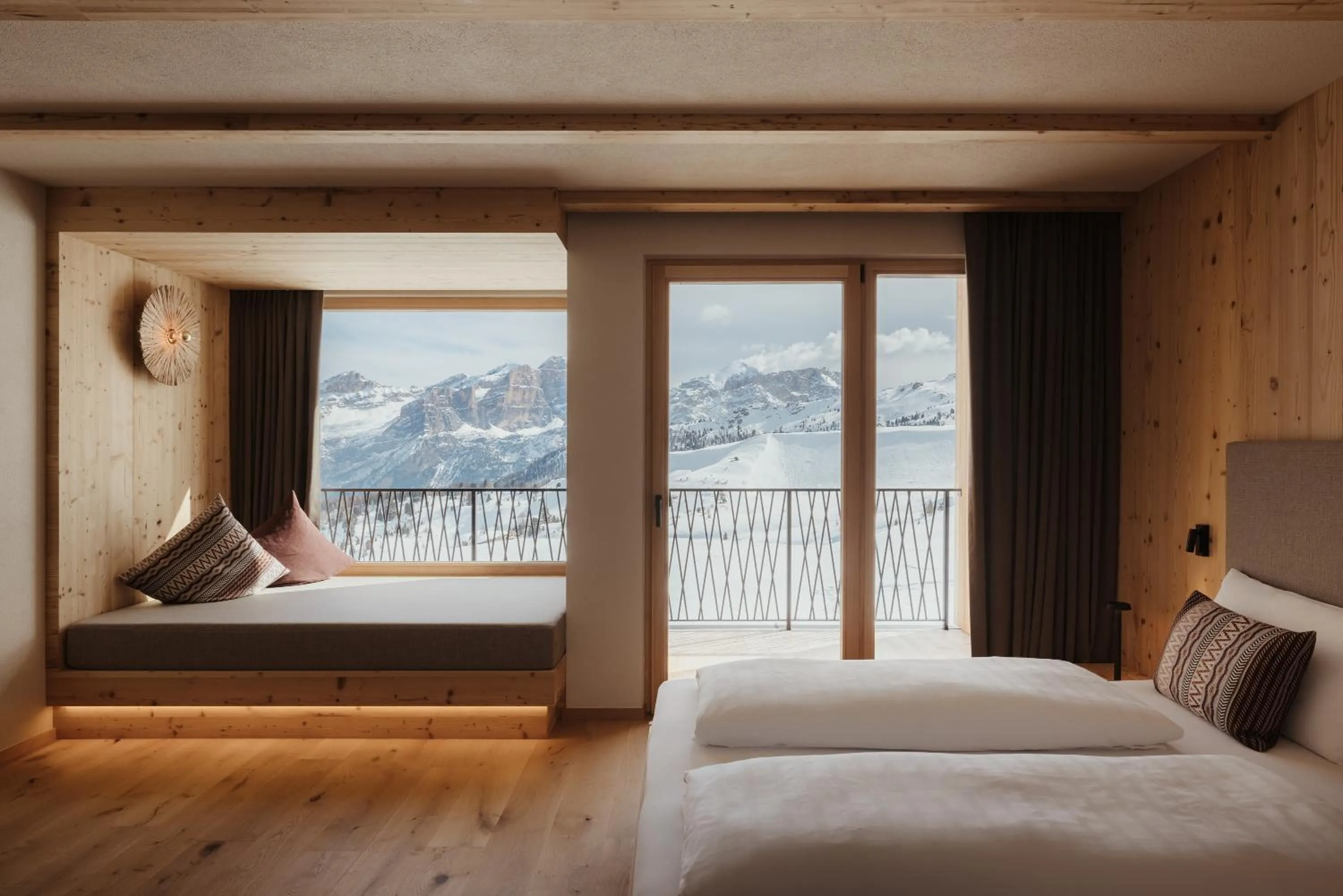 Bed in Rifugio Alpino Pralongià