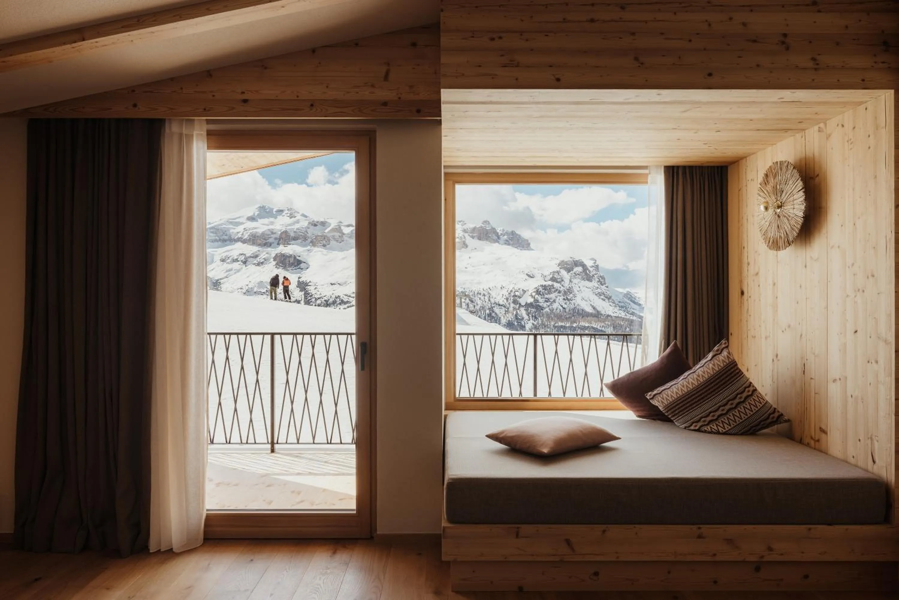 Bed in Rifugio Alpino Pralongià