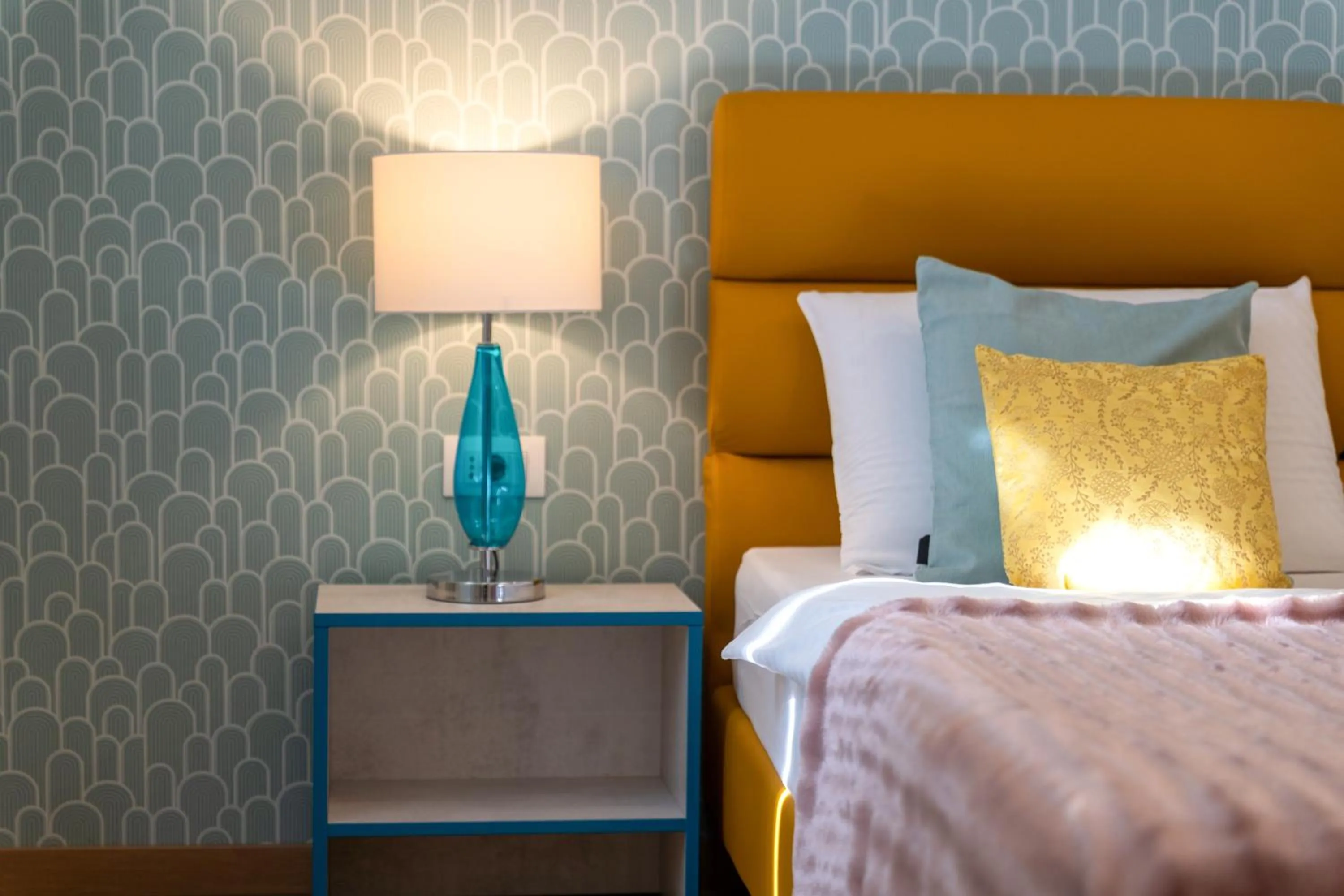 Bed in Polesana Rooms