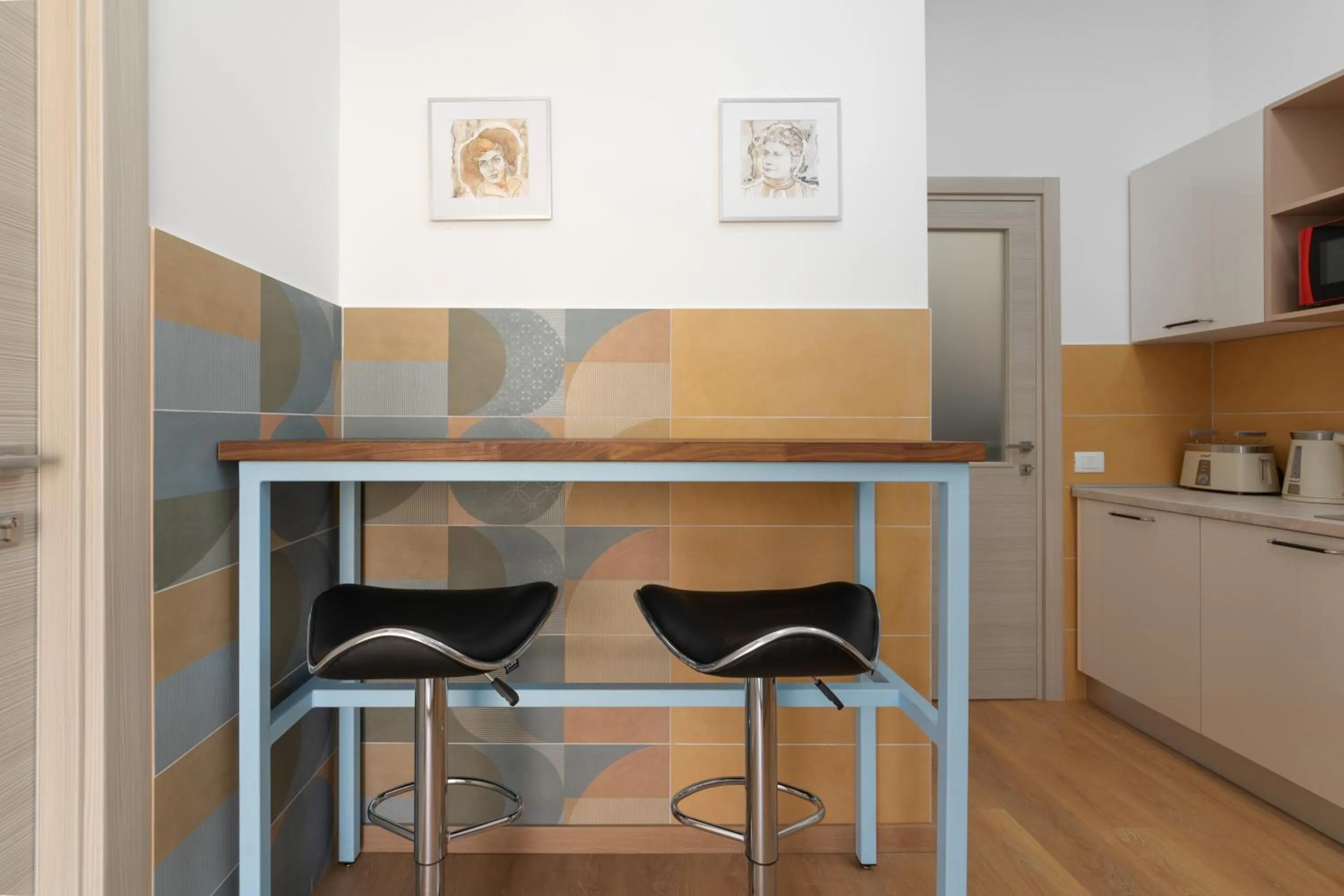 Seating area in Polesana Rooms