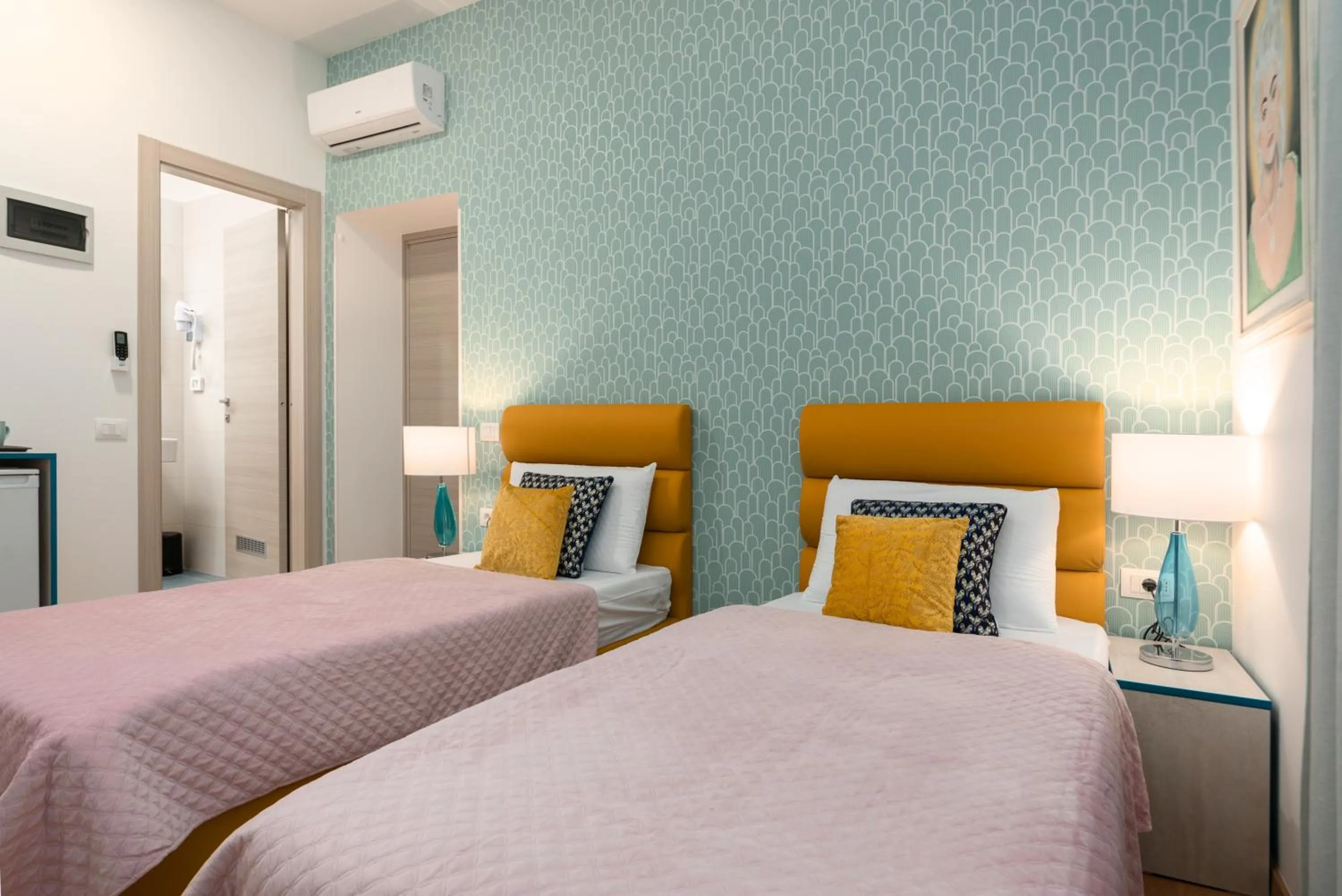 Bed in Polesana Rooms