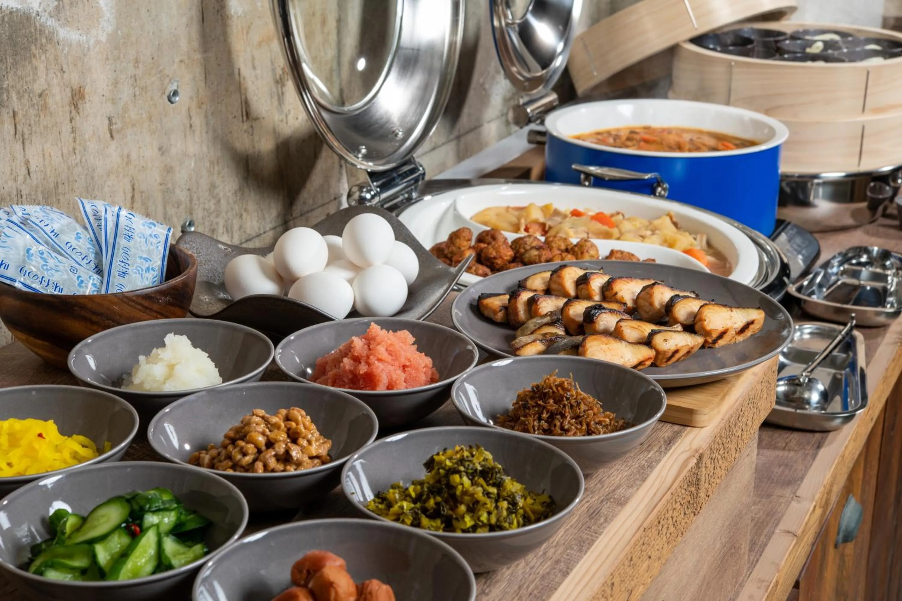 Breakfast in HOTEL MYSTAYS Okayama