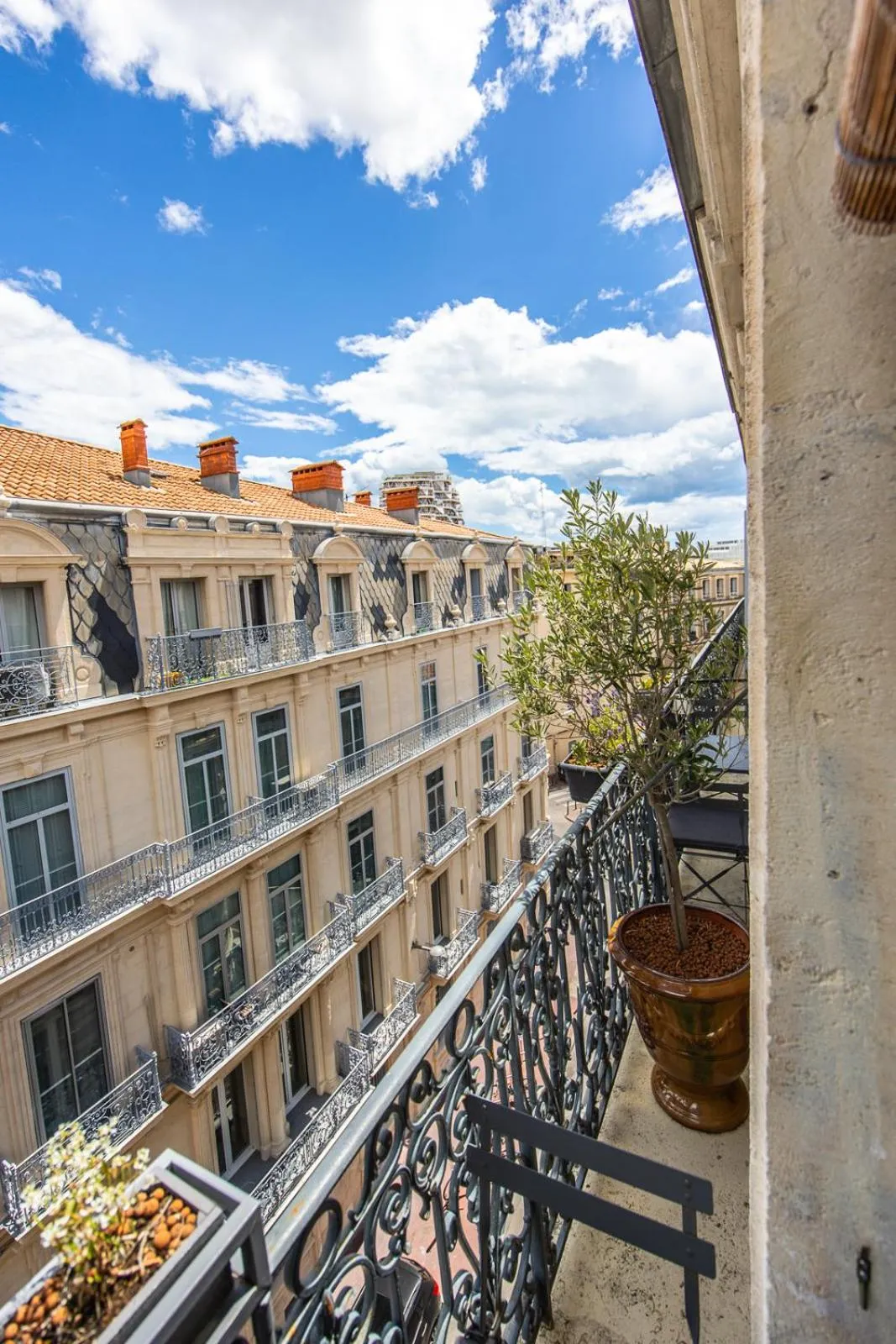 Balcony/Terrace in Casa Roma Montpellier Bed&Breakfast chambres d hôte