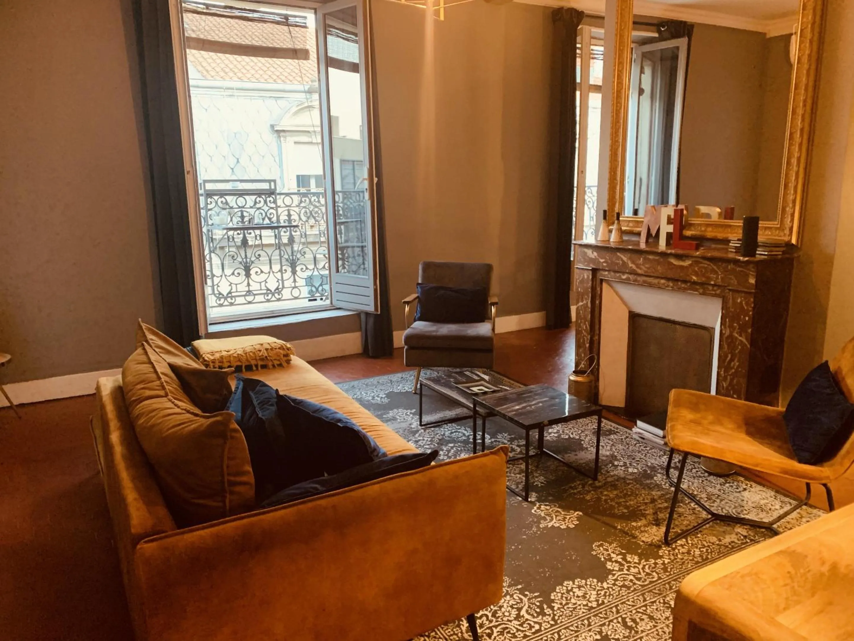 Living room in Casa Roma Montpellier Bed&Breakfast chambres d hôte