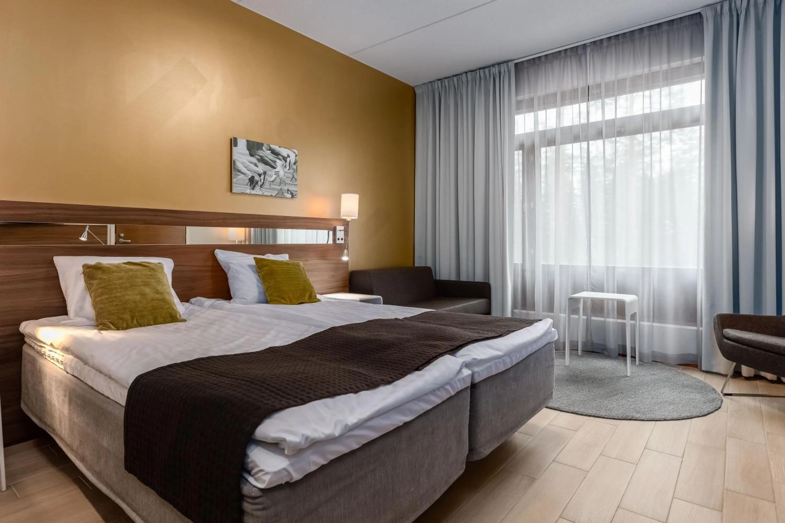 Bed in Holiday Club Vierumäki