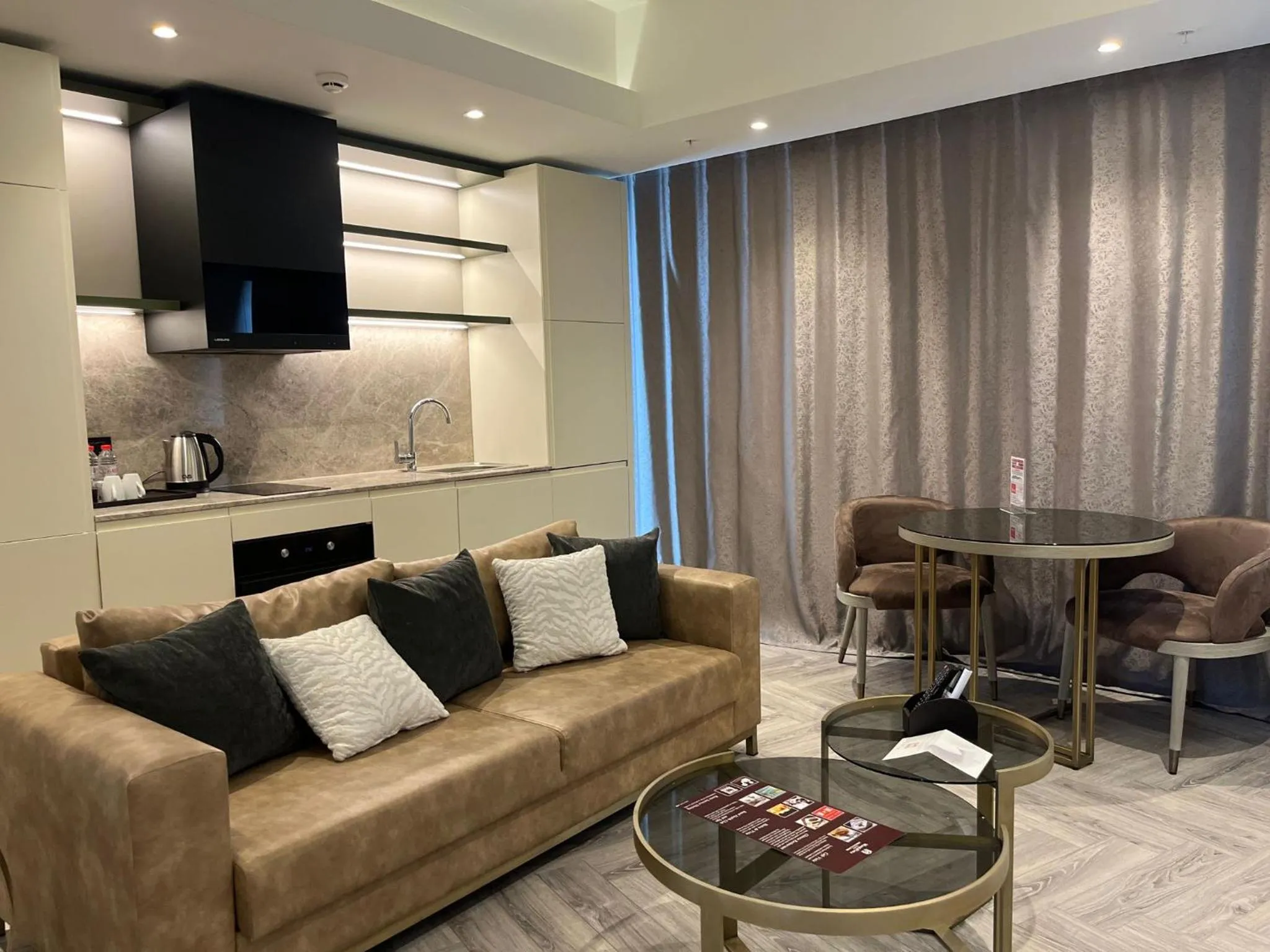 Living room in Wanda Vista Istanbul