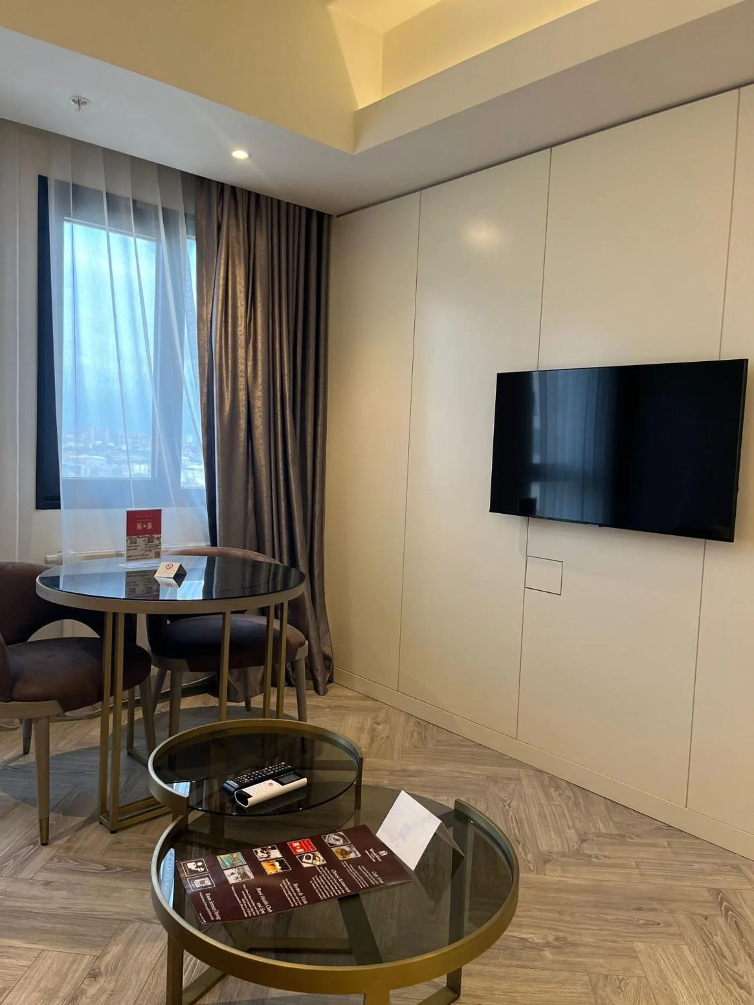 Seating area in Wanda Vista Istanbul