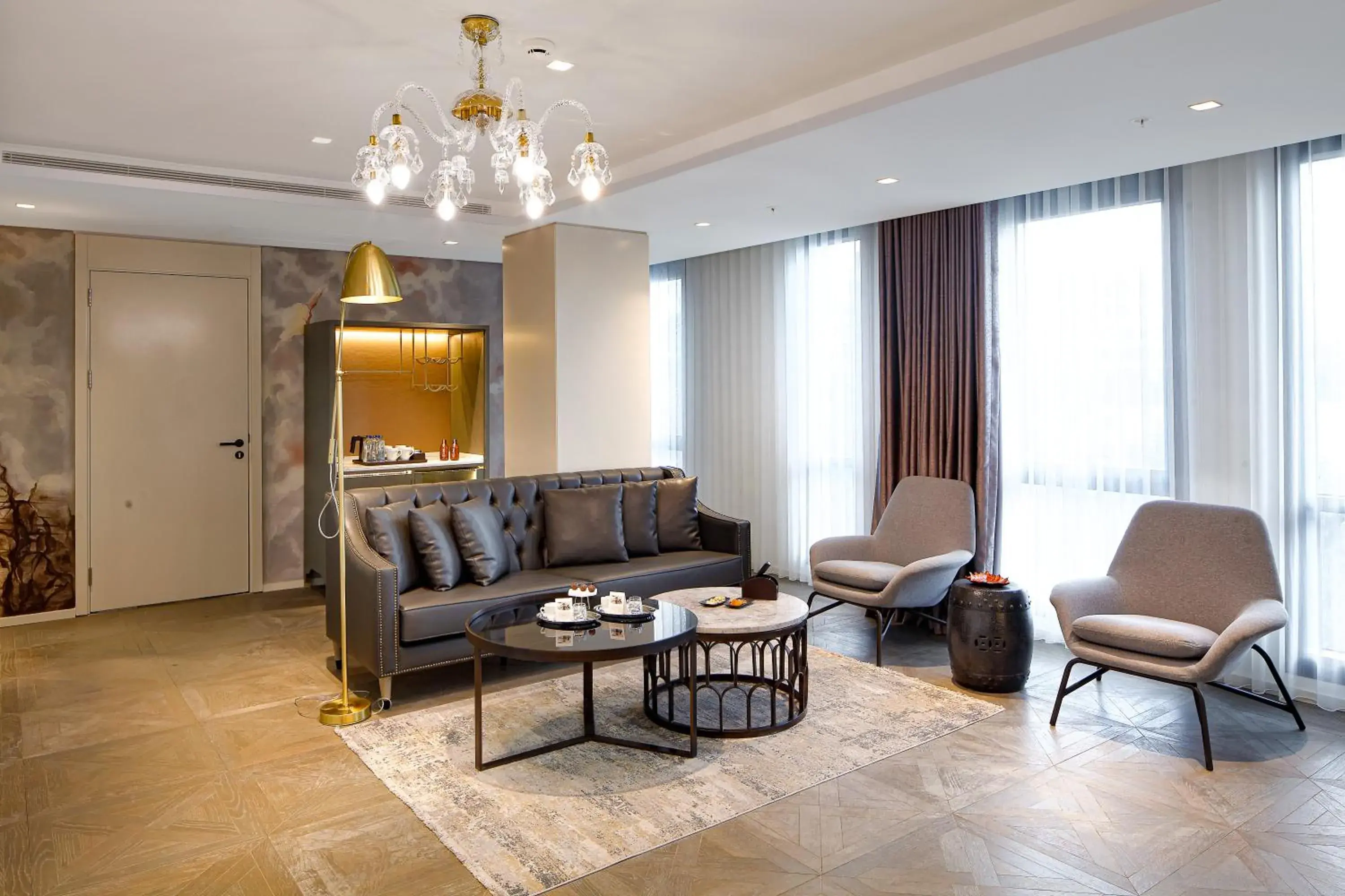 Living room in Wanda Vista Istanbul Living room in Wanda Vista Istanbul