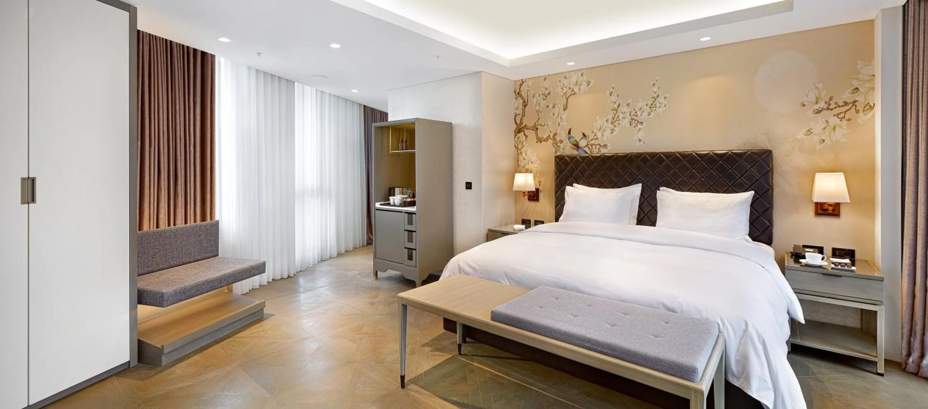 Bed in Wanda Vista Istanbul