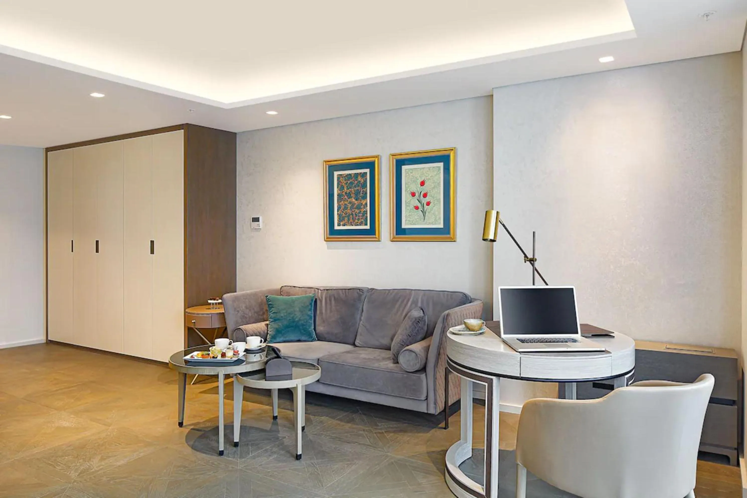 Living room in Wanda Vista Istanbul