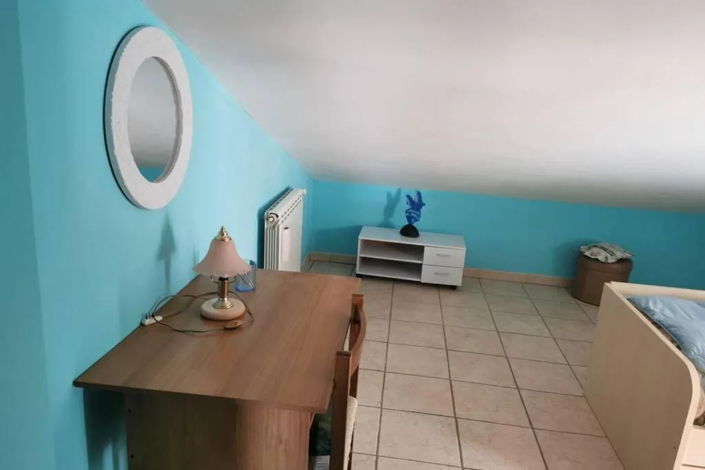 Bed in Alloggio turistico Id 14737 La mansarda Free Parking, wi-fi