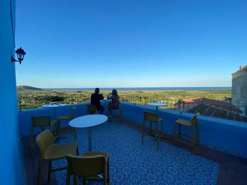 panoramic ROOMS Fora e ' Muros with sea view common terrace , Ammentos Posada