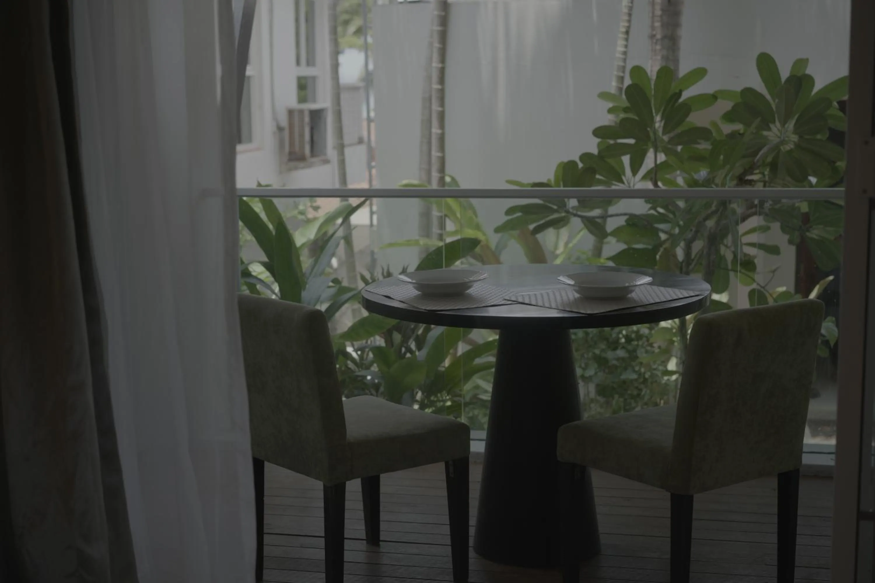 Garden view in Davina Beach Homes