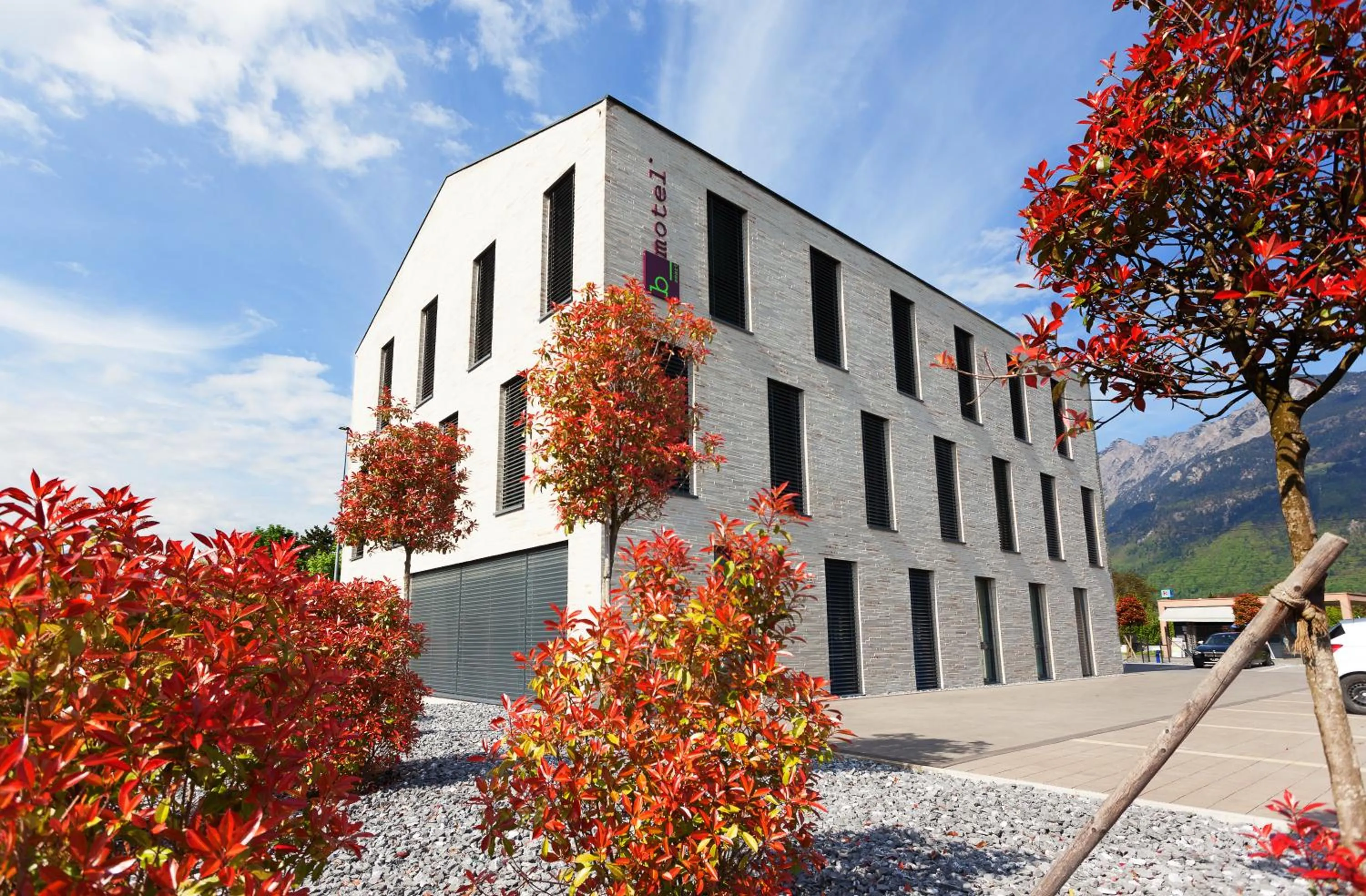 Property building in b-smart motel Sevelen