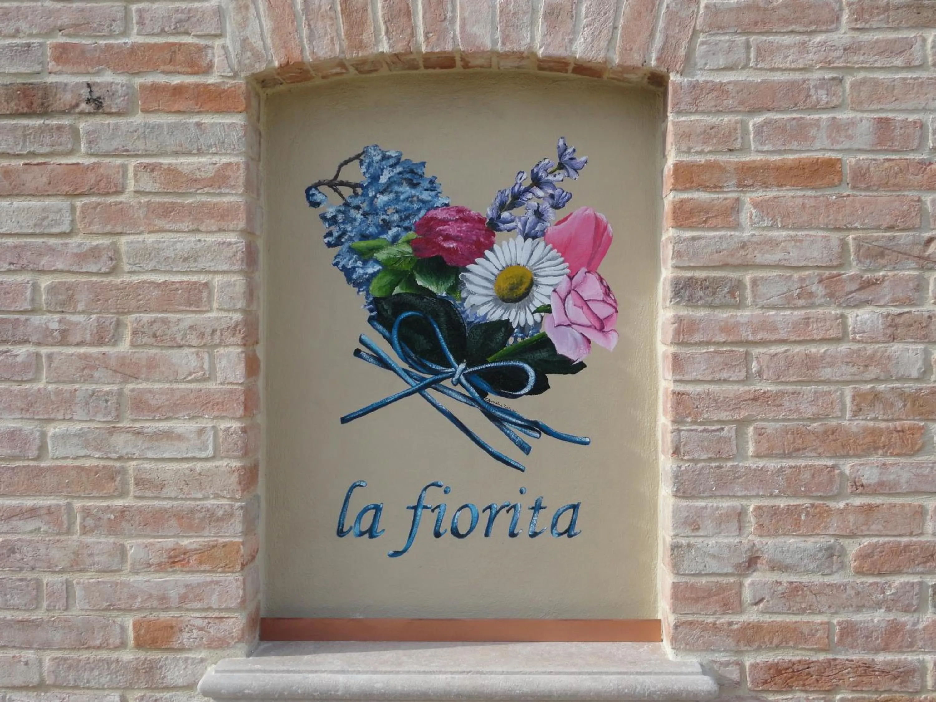 Decorative detail in Casa Vacanze La Fiorita