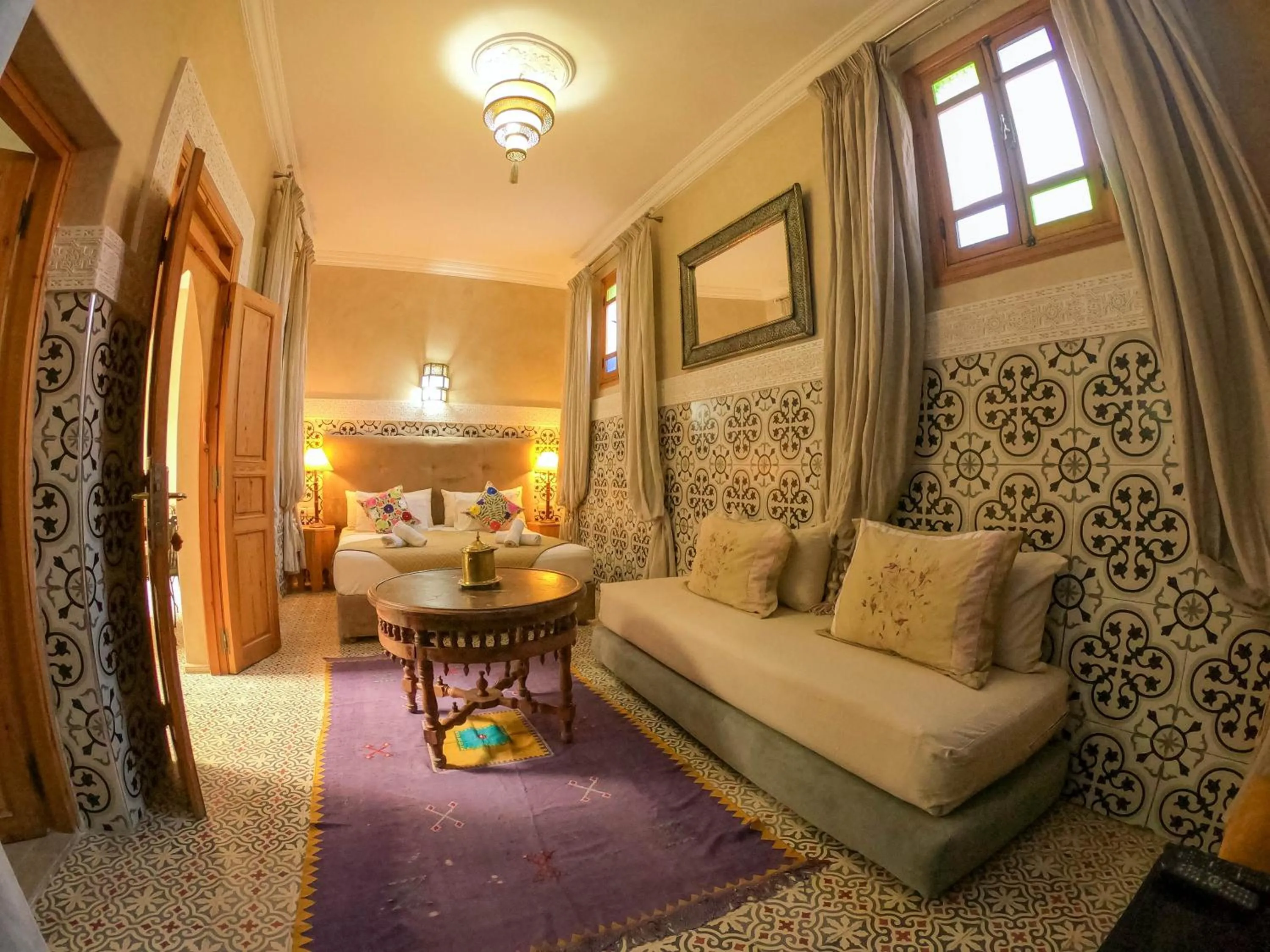 Bedroom in Riad Inaka