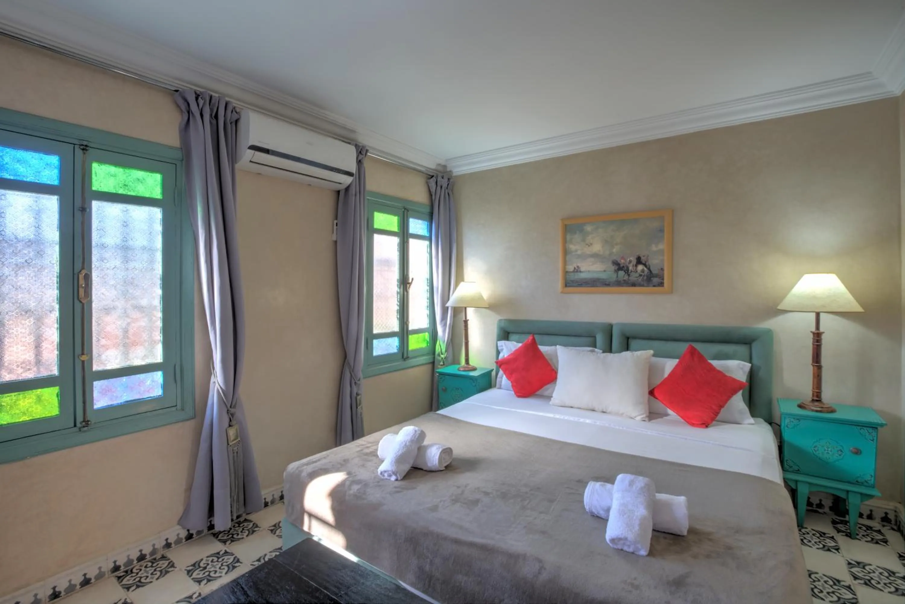 Bedroom, Bed in Riad Inaka